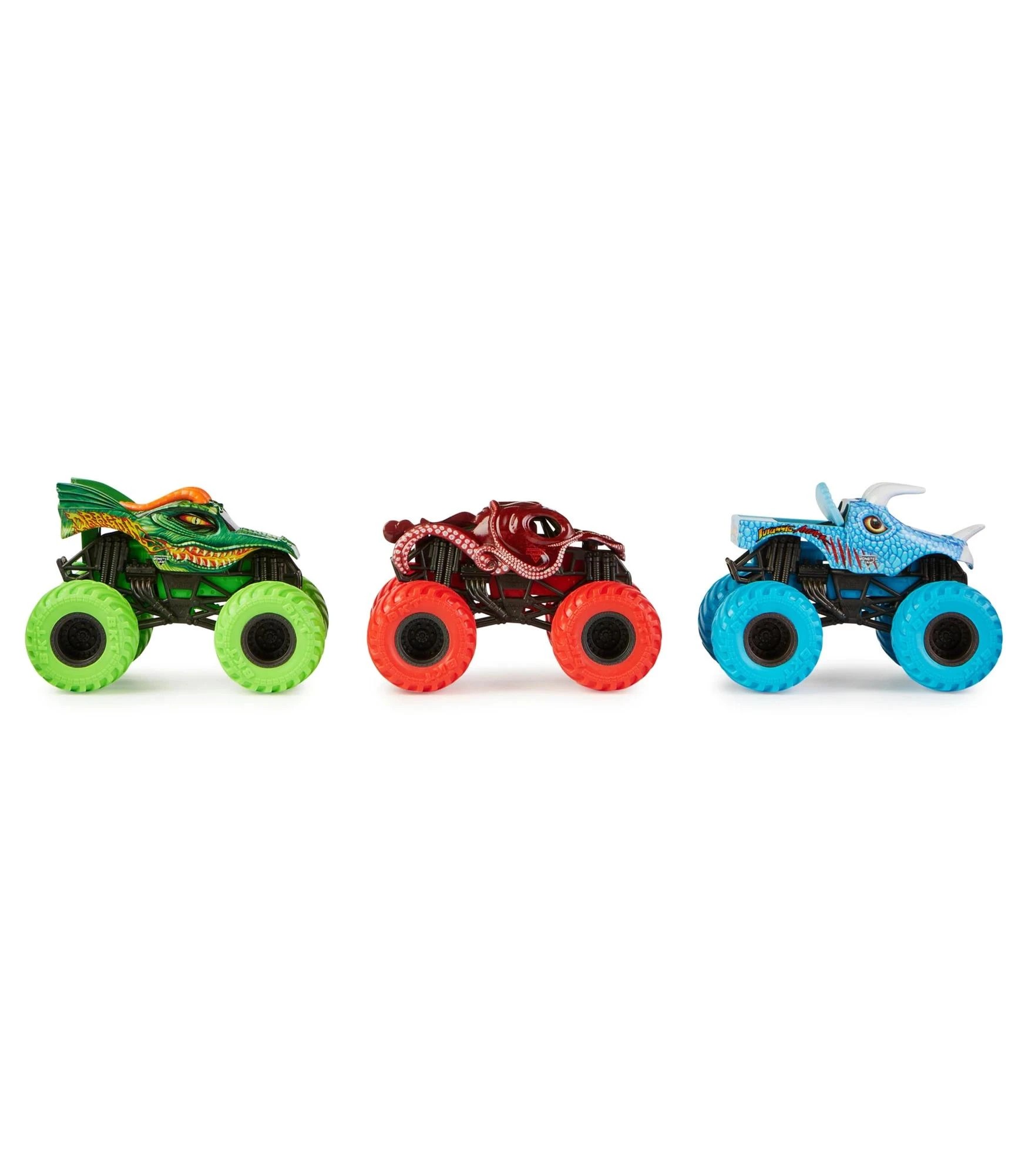 5 Monster Jam 1:64 3-pack - Charged Beasts - Multi, 5 of 7