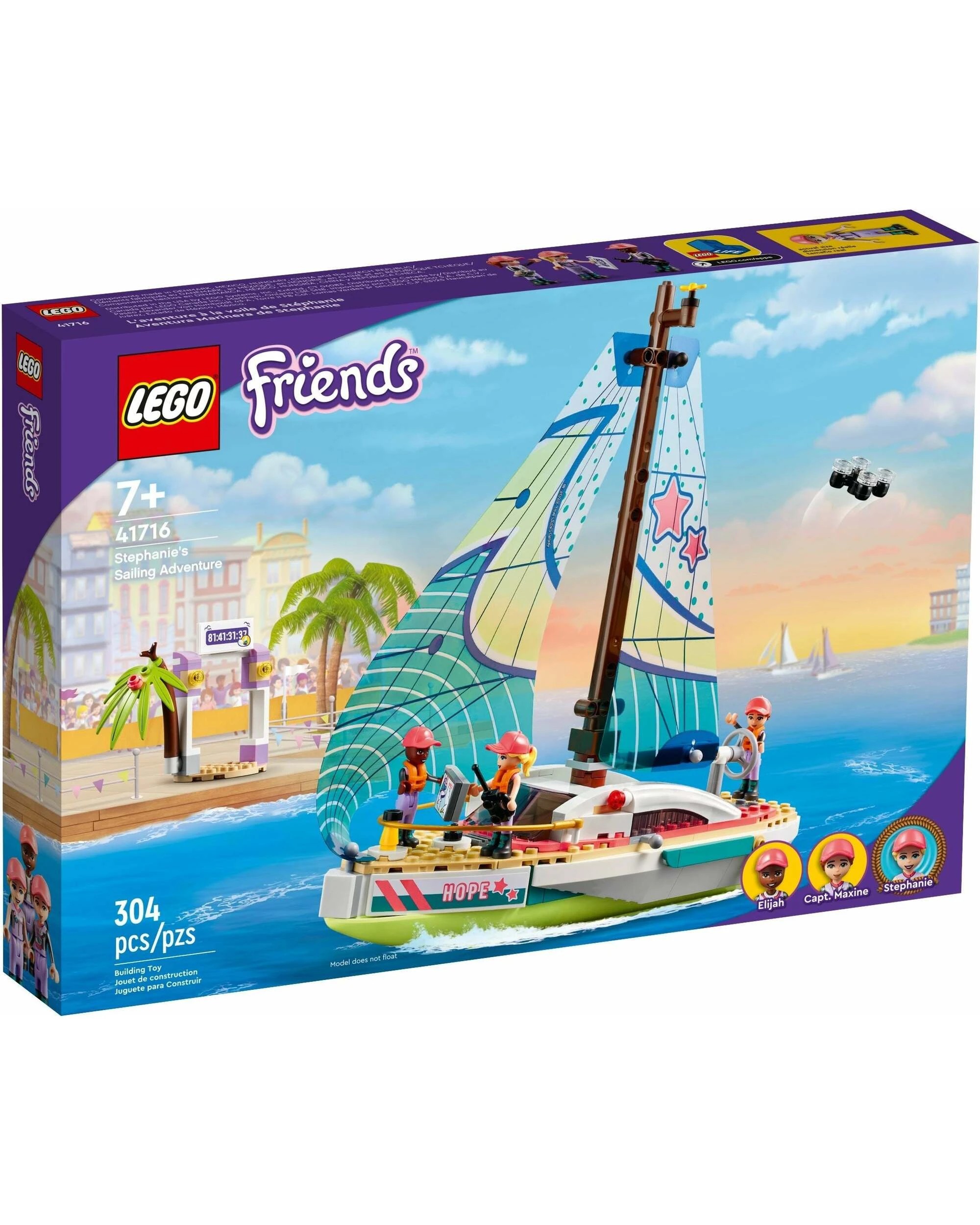 1 LEGO Friends 41716 Stephanie's Sailing Adventure, 1 of 5