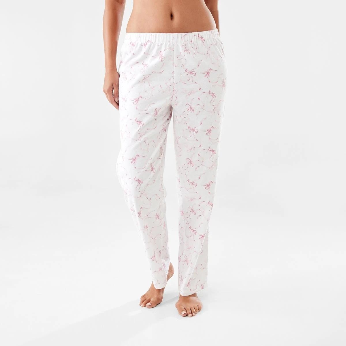 1 Printed Flannel Pants Multi Bow, 1 of 5