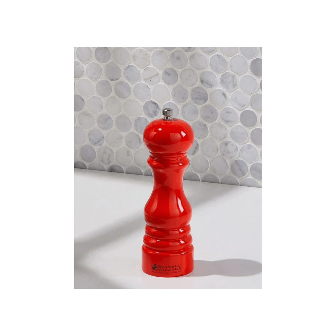 4 Maxwell & Williams Seasons Salt And Pepper Mill 15cm Gift Boxed For Dining
 - Red, 4 of 5