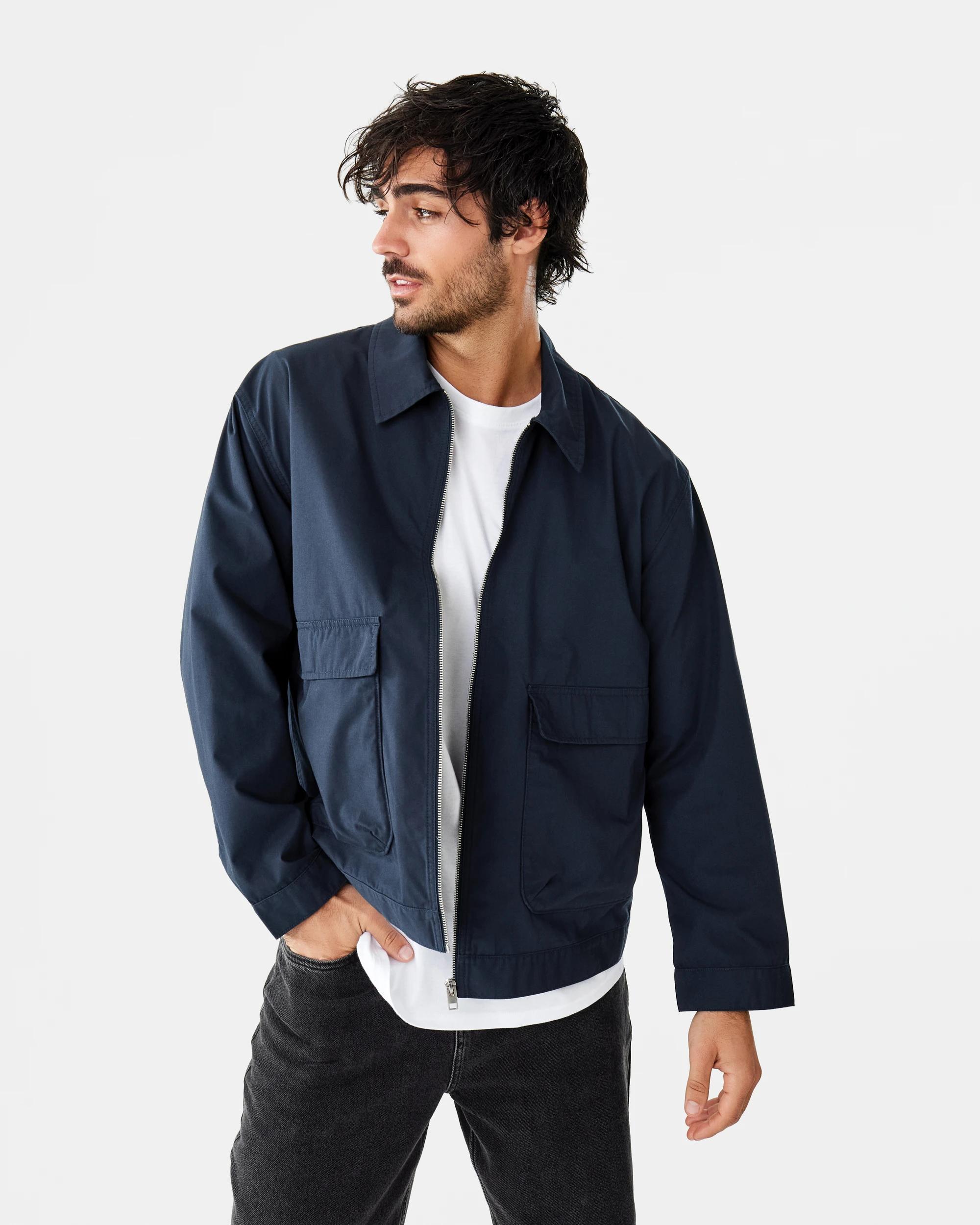 2 Zip Through Jacket Blu Night, 2 of 10
