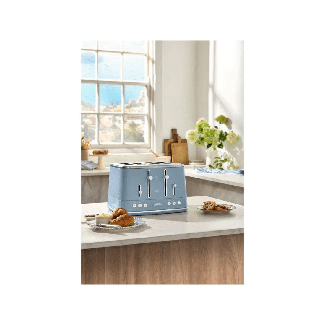 2 Sunbeam French Riviera Collection 4 Slice Toaster - Morning Haze, 2 of 2