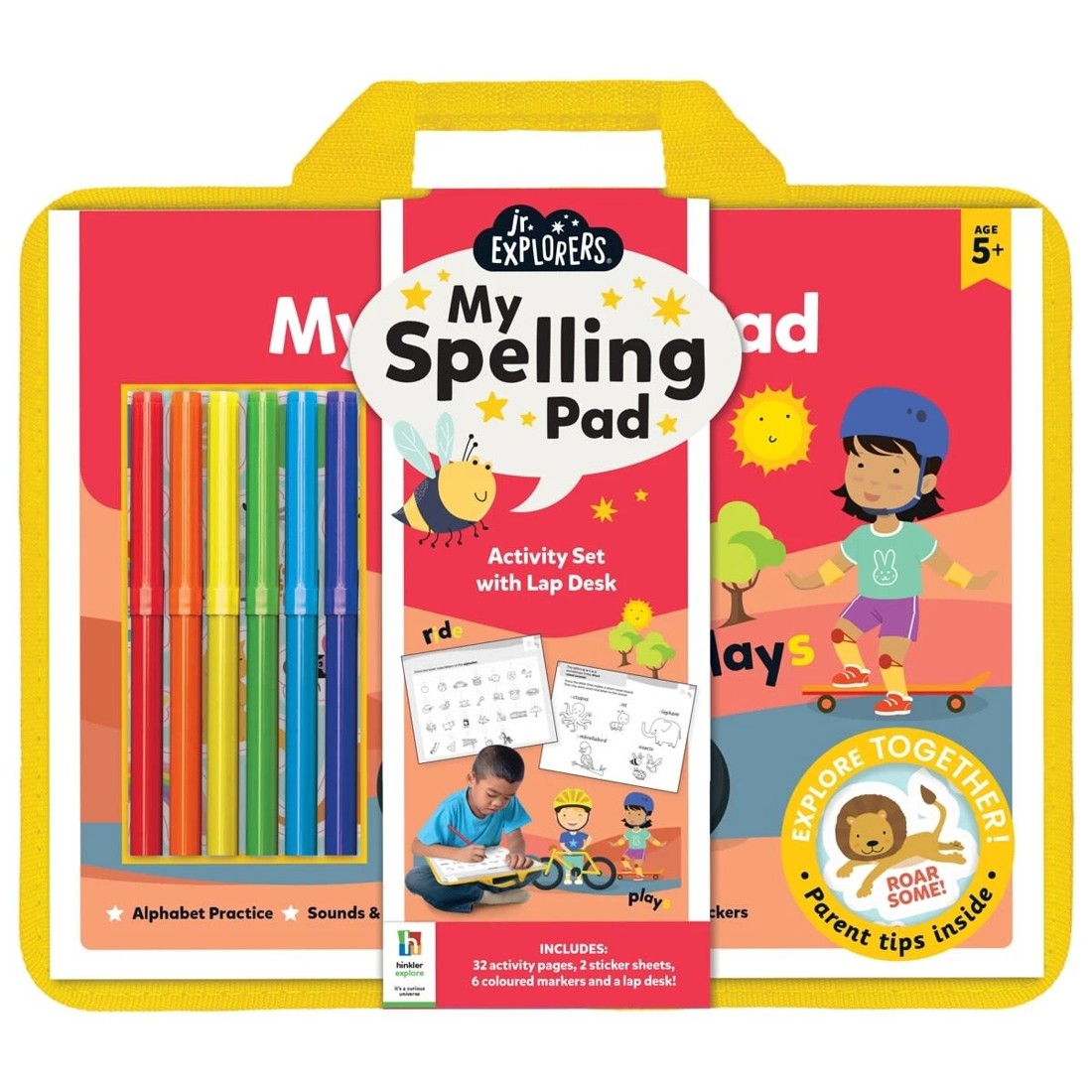1 Jr. Explorers: My Spelling Pad Activity Set with Lap Desk - Book, 1 of 5