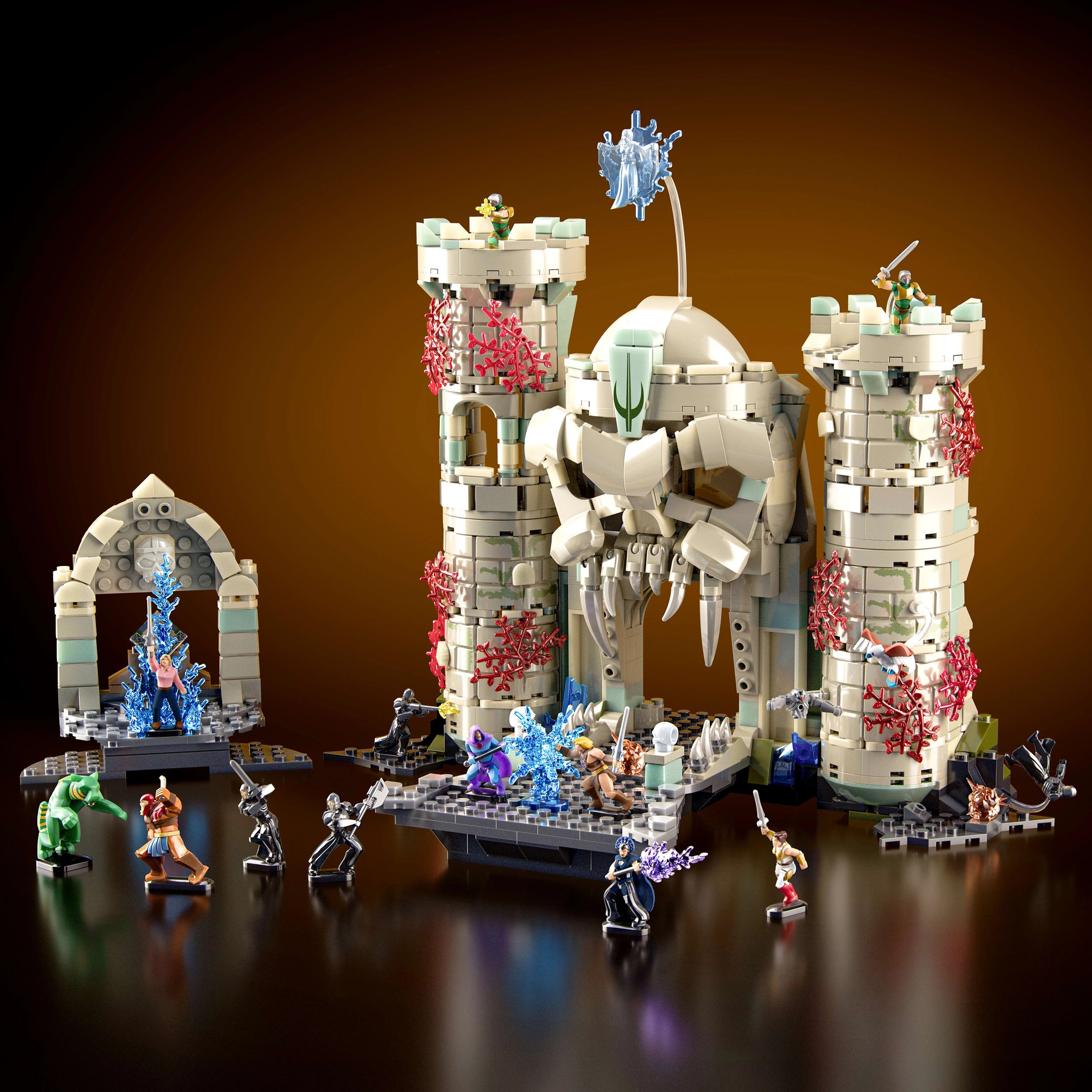4 867 Pieces Masters of the Universe Battle of Castle Grayskull Building Playset, 4 of 7