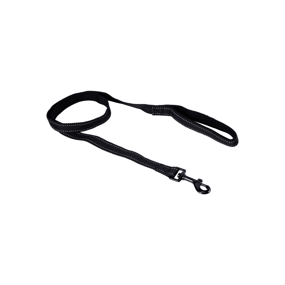 2 Black Reflective Collar and Lead Set - Large, 2 of 4