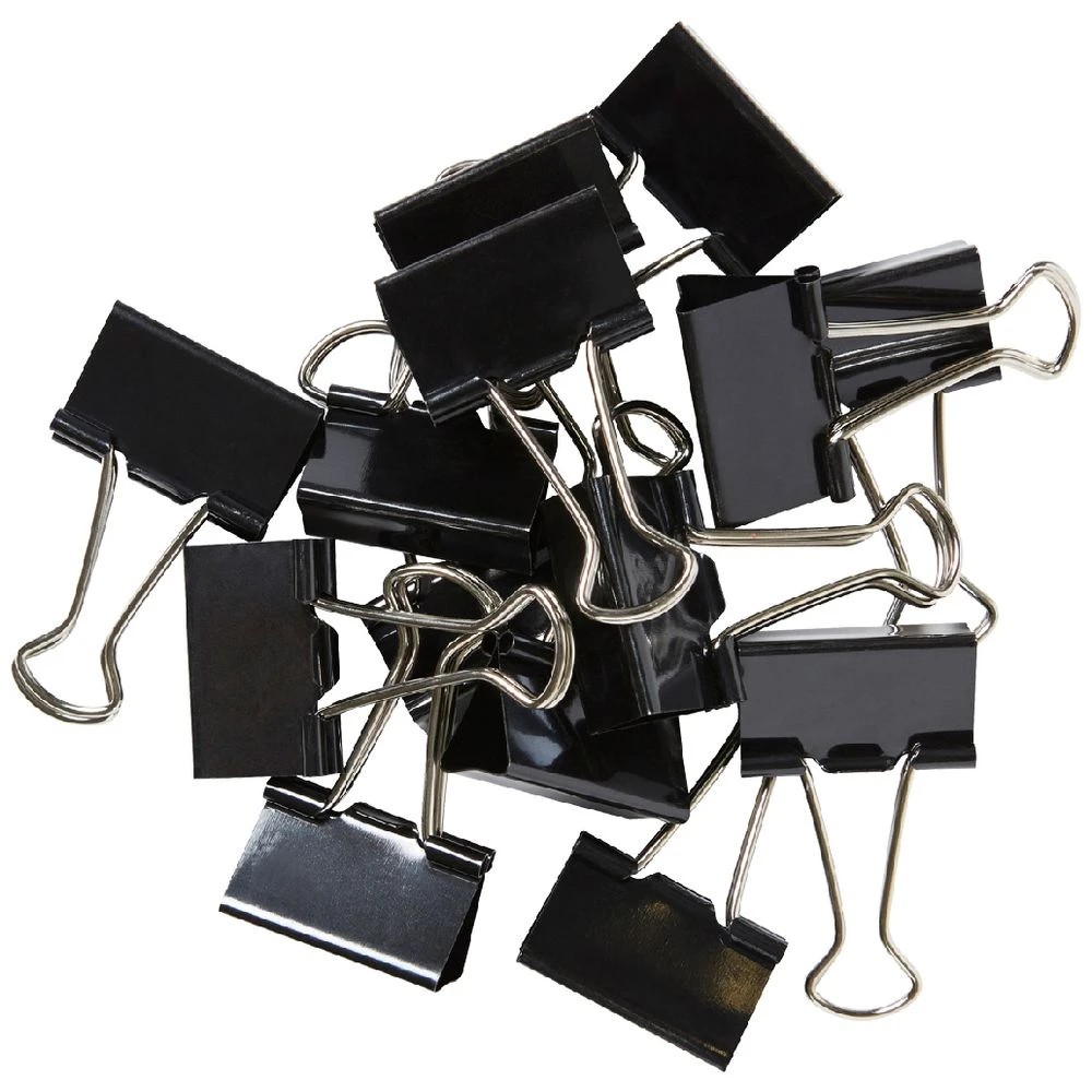 2 J.Burrows 32mm Foldback Clips 20 Pack, 2 of 3