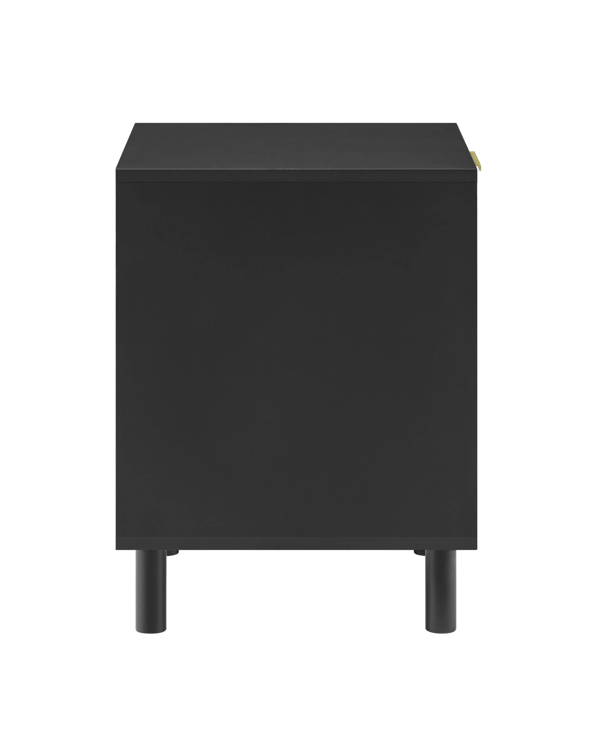 4 Kodu Bedside Unit Side Table 1 Drawer - Black, 4 of 10