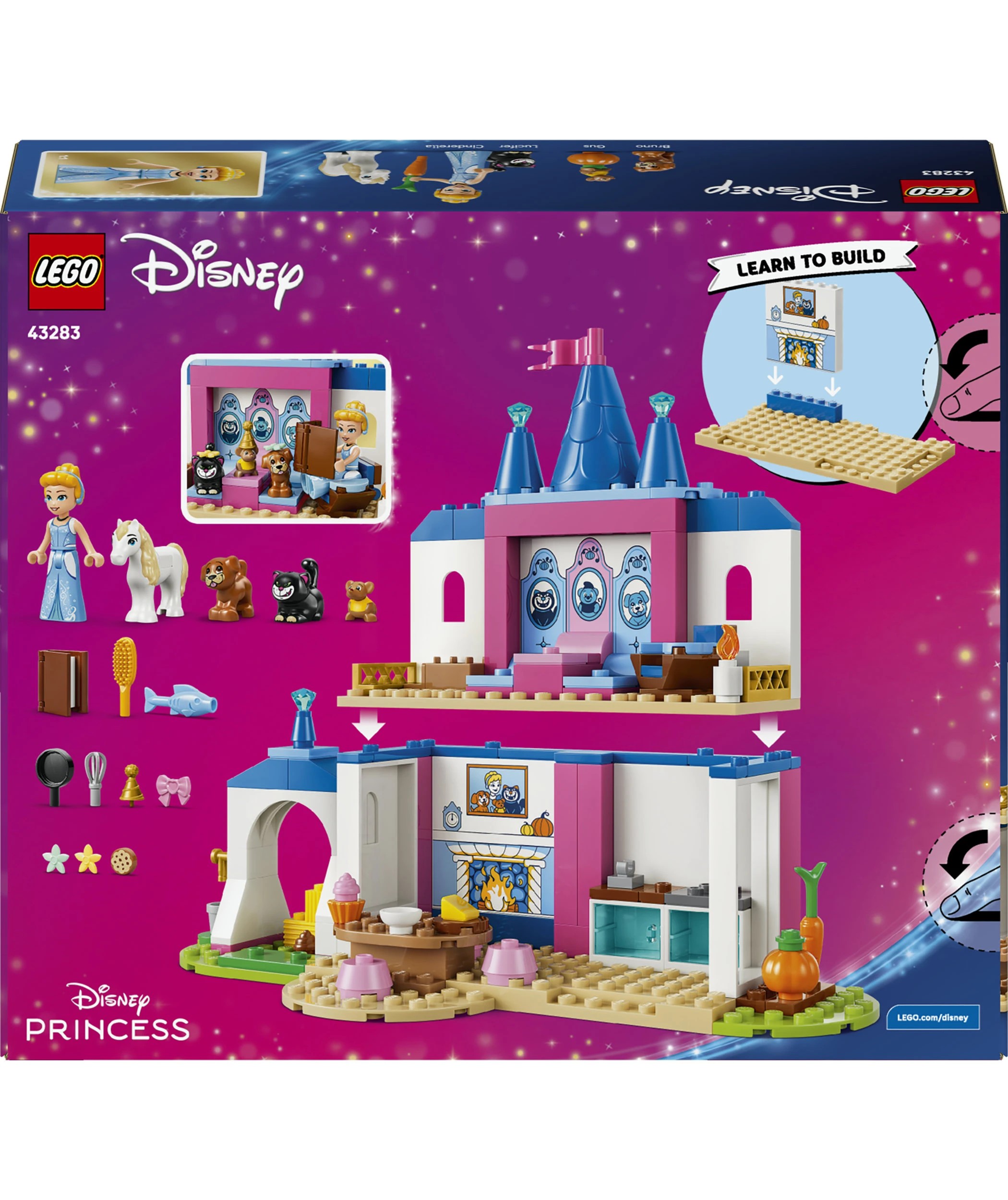 9 LEGO Disney Princess Cinderella Animal Friends Castle 43283, 9 of 9