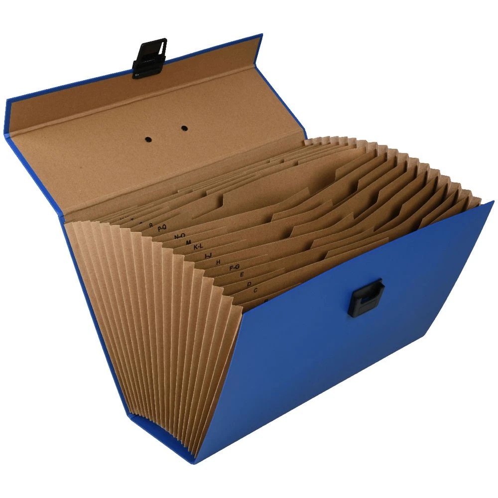 2 Keji Expanding Carry File Blue, 2 of 4