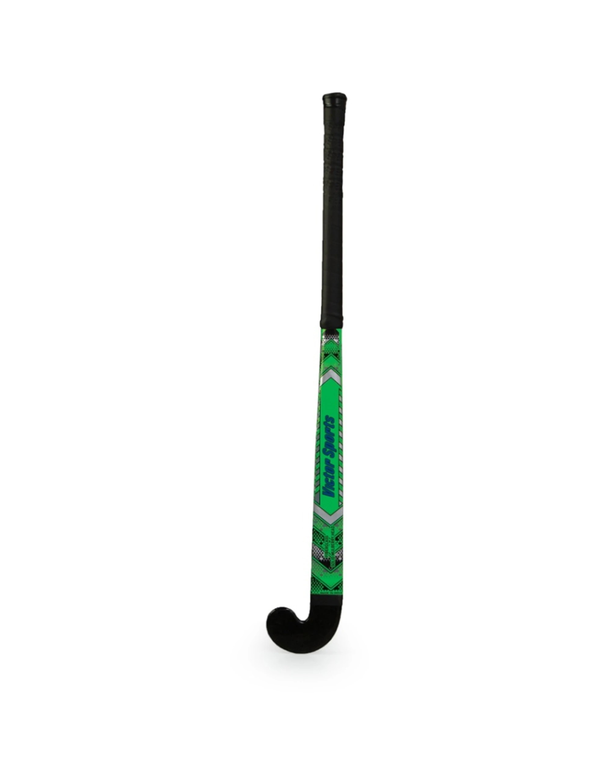 2 Victor Sports Hockey Stick Match Soft Grip Wooden 32 Inches - Green, 2 of 2