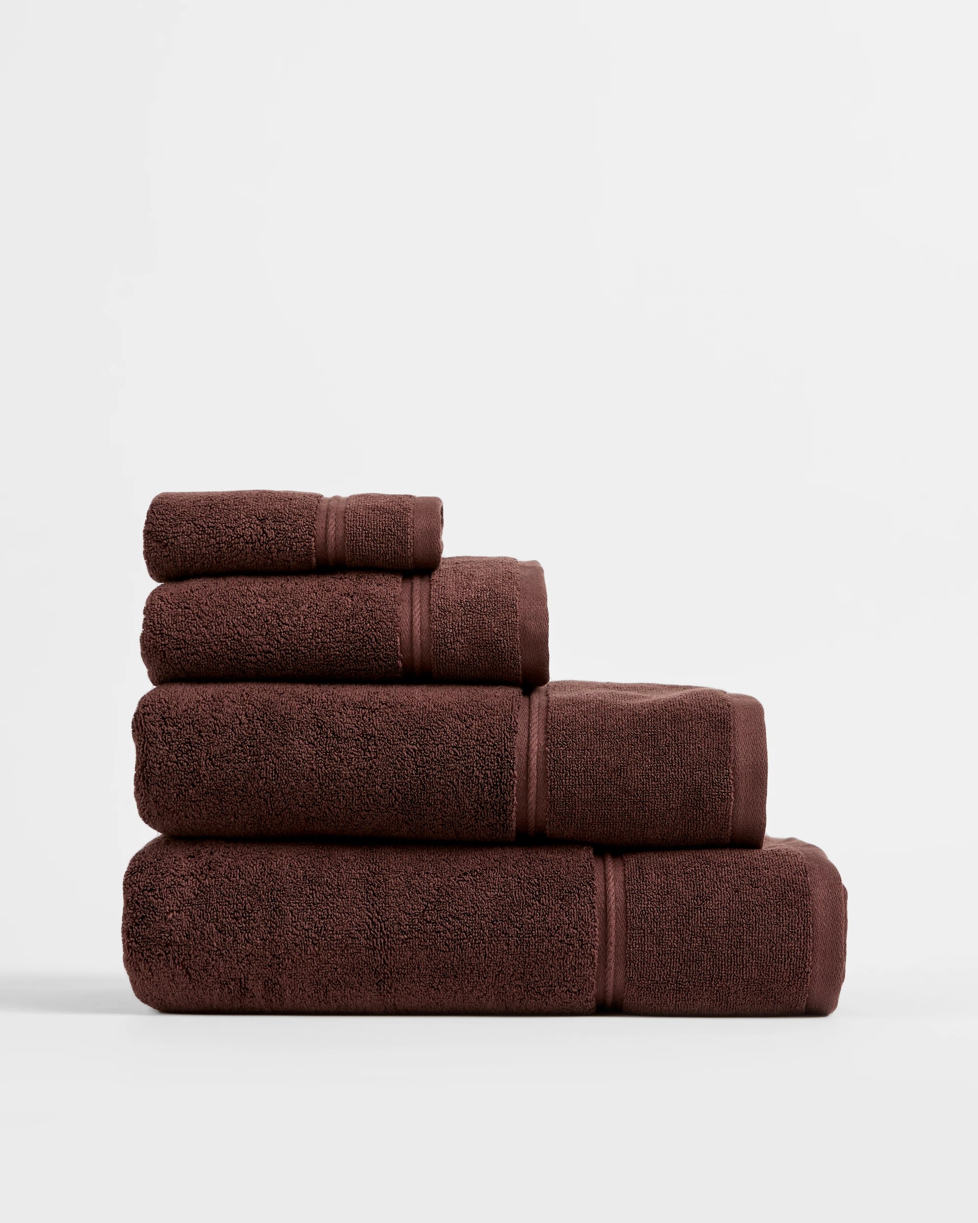 2 Target Luxury Egyptian Cotton Pile Bath Sheet - Brown, 2 of 3