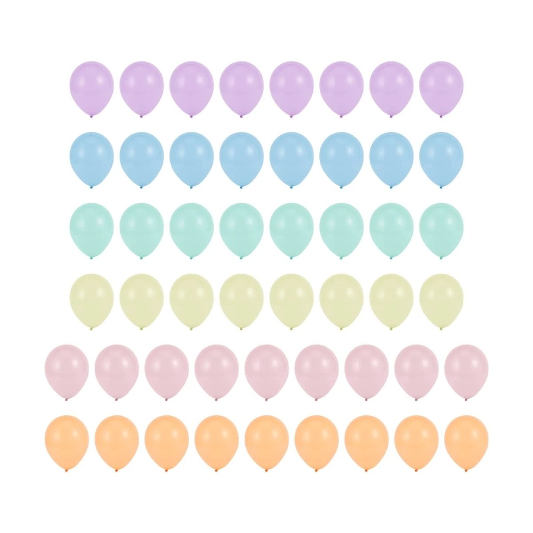 2 50 Piece Pastel Balloons, 2 of 3