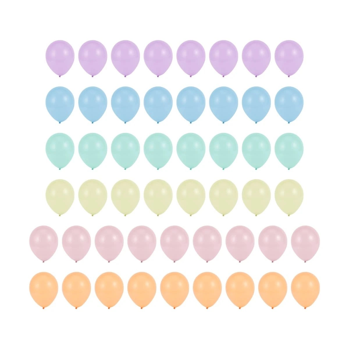 2 50 Piece Pastel Balloons, 2 of 3