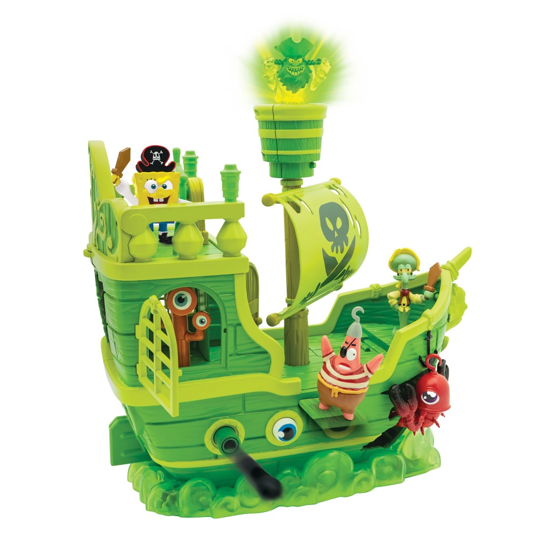 1 The SpongeBob Movie Search for SquarePants The Flying Dutchman's Ship Playset, 1 of 3