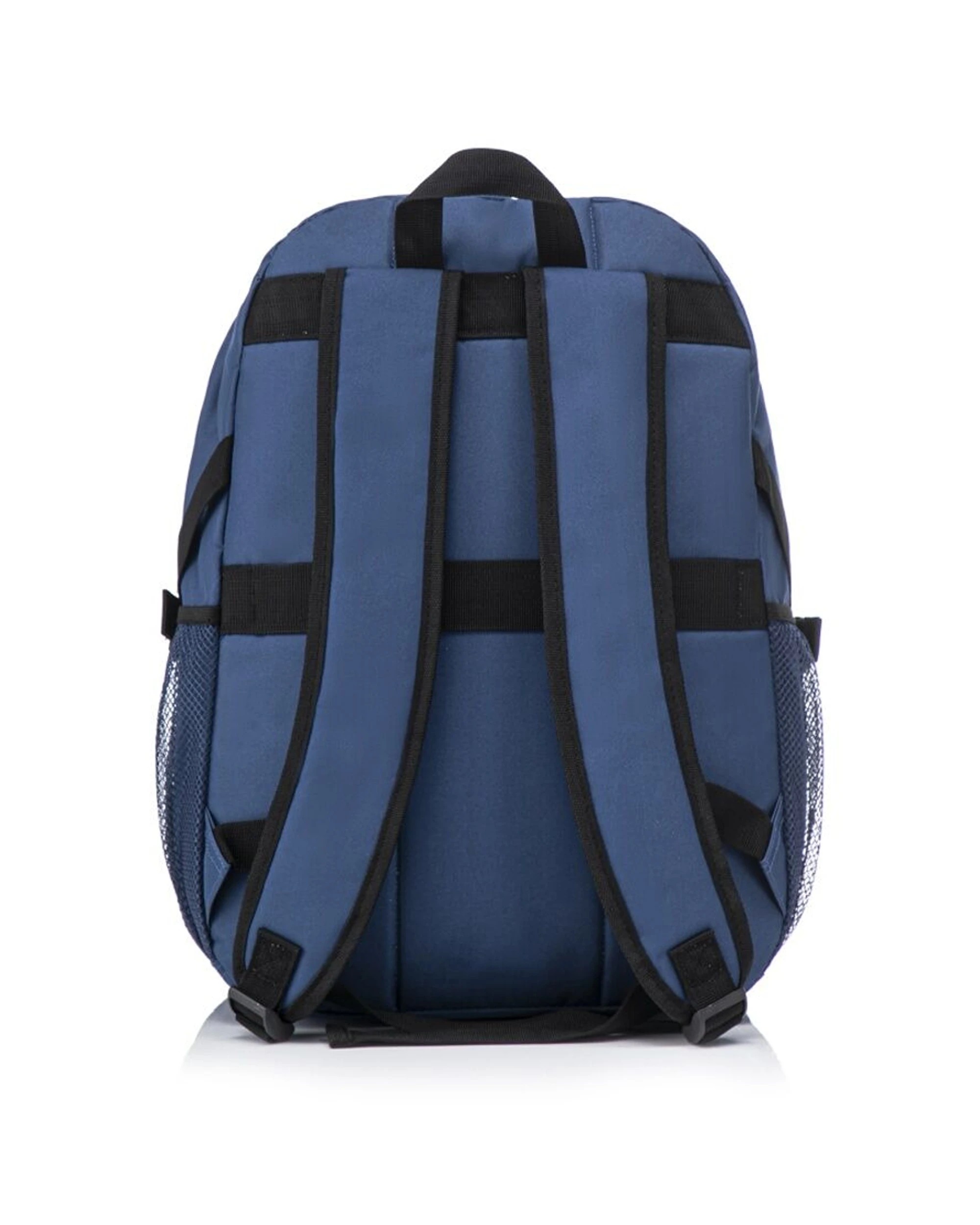 3 Captain America Backpack Kids School Marvel Mesh Pockets Adjustable 44cm - Blue, 3 of 4