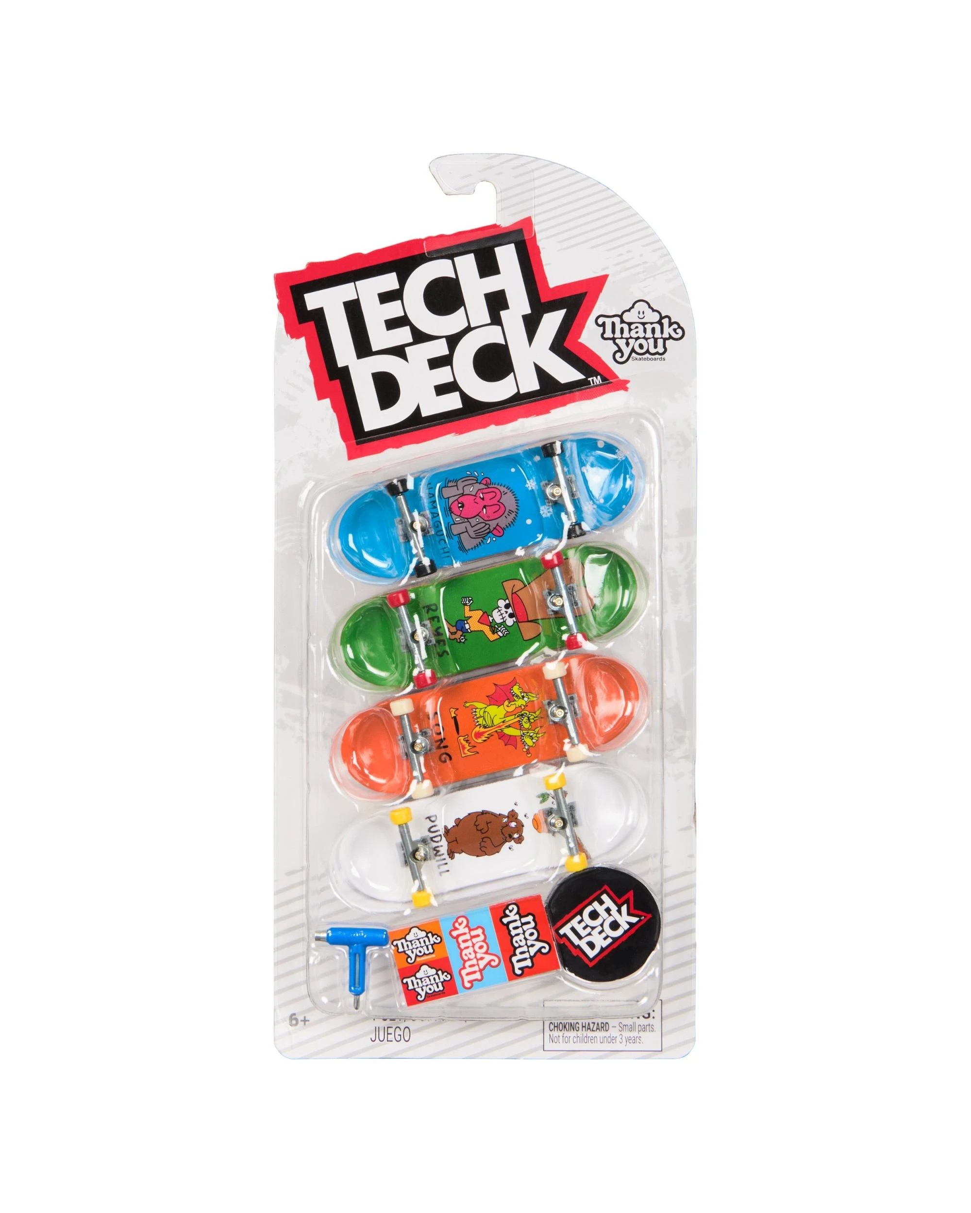 1 Tech Deck Multipack Thank You Skateboards 4 Pack, 1 of 5