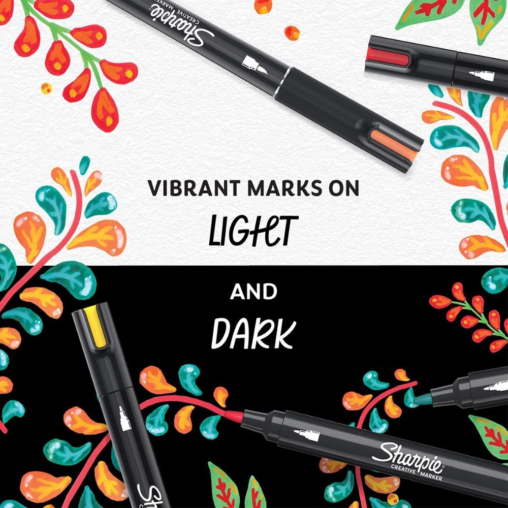 5 Sharpie Creative Acrylic Brush Marker Light Green, 5 of 6