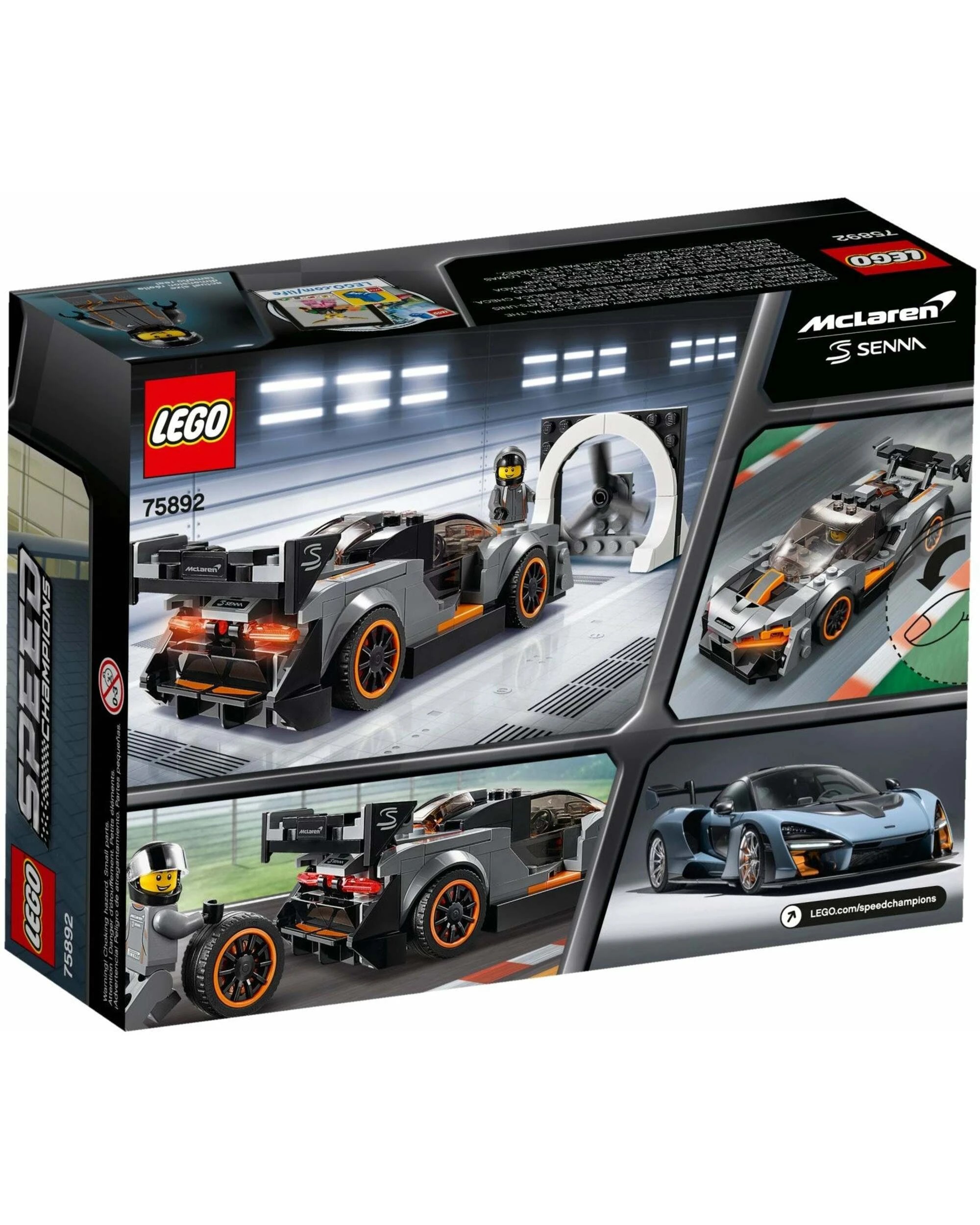 4 LEGO 75892 Speed Champions McLaren Senna, 4 of 4
