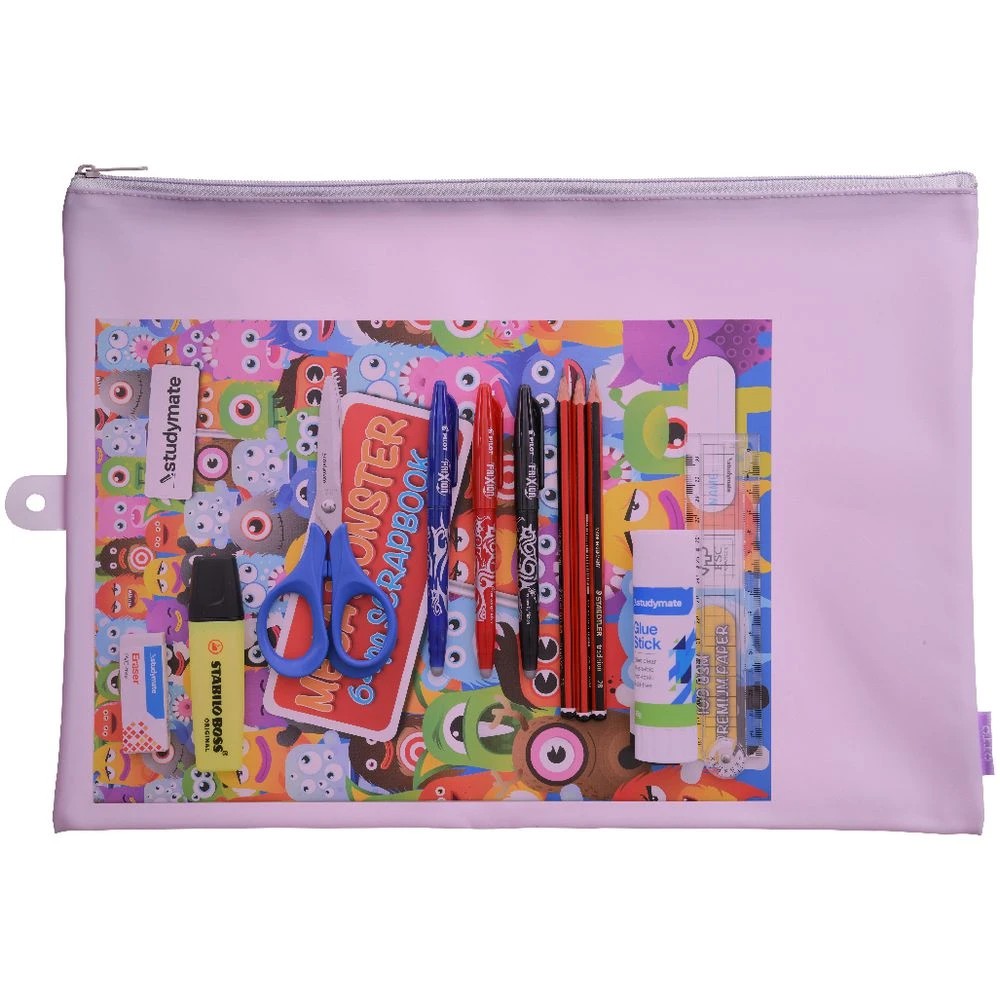 3 Otto A3 TPU Pencil Case Pink, 3 of 3