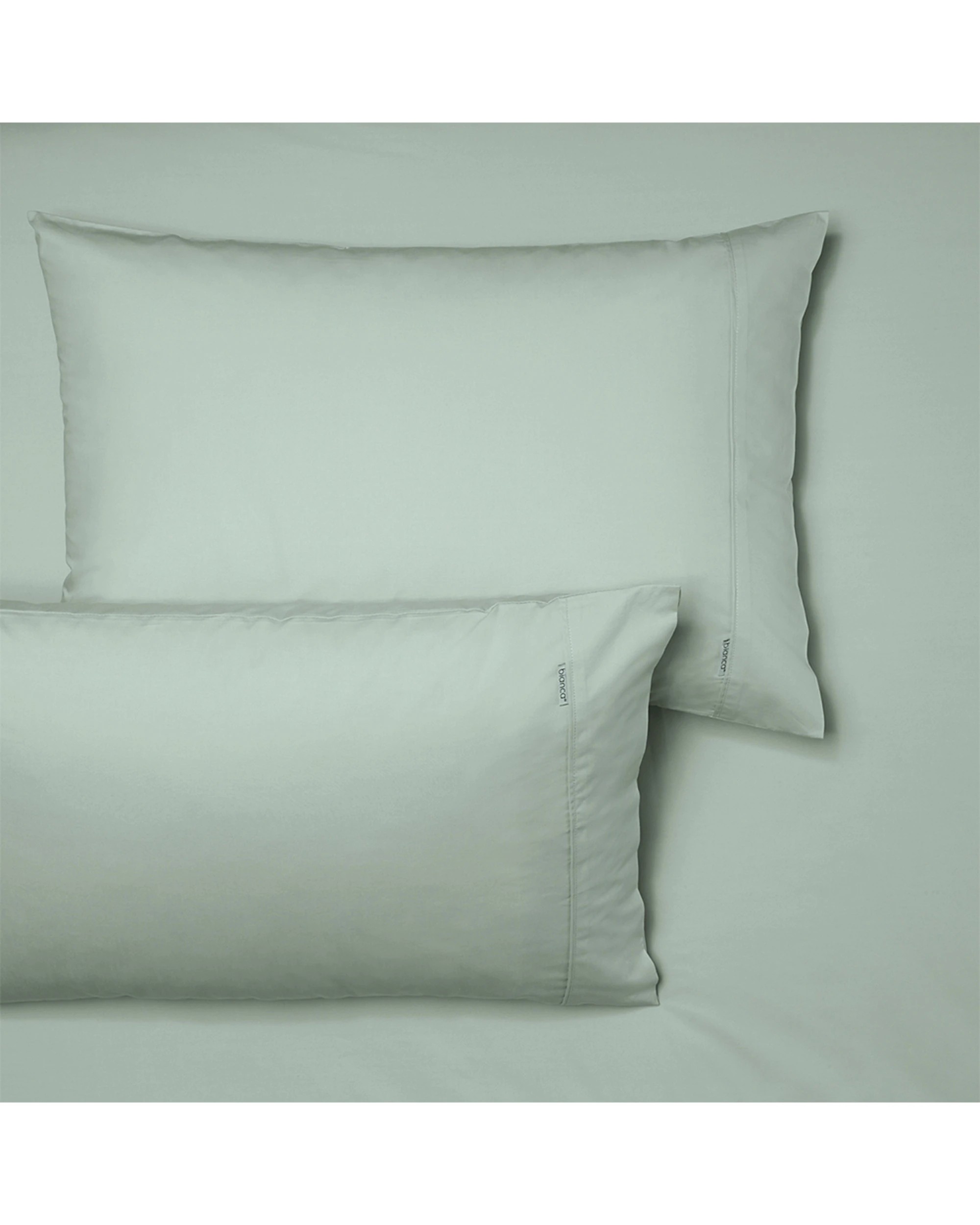 1 Bianca Heston 300TC Percale Cotton Sheet Combo Set Sage Home Bedding - Single Bed - Green, 1 of 1