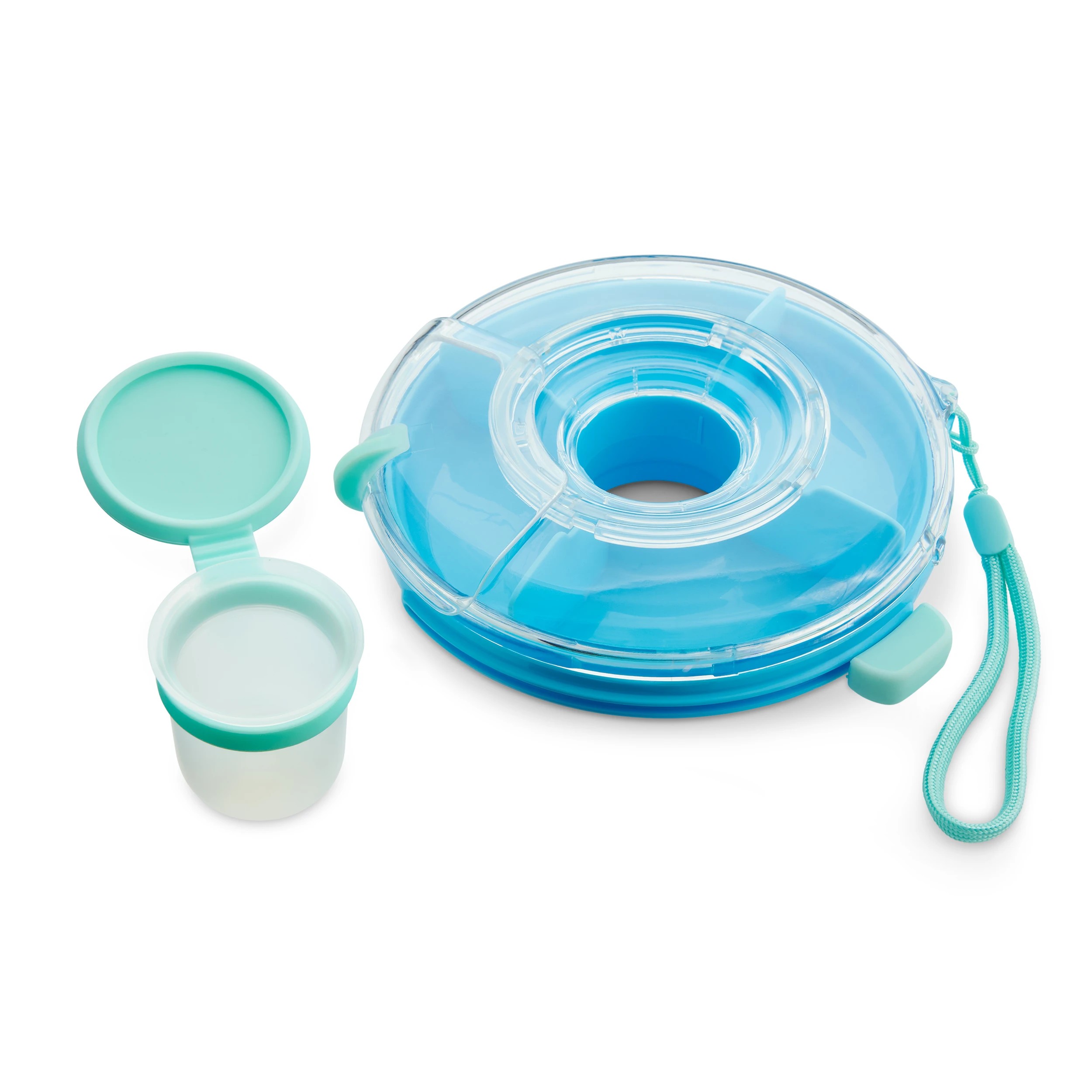 4 Munchkin Snack Wheel - Blue, 4 of 7