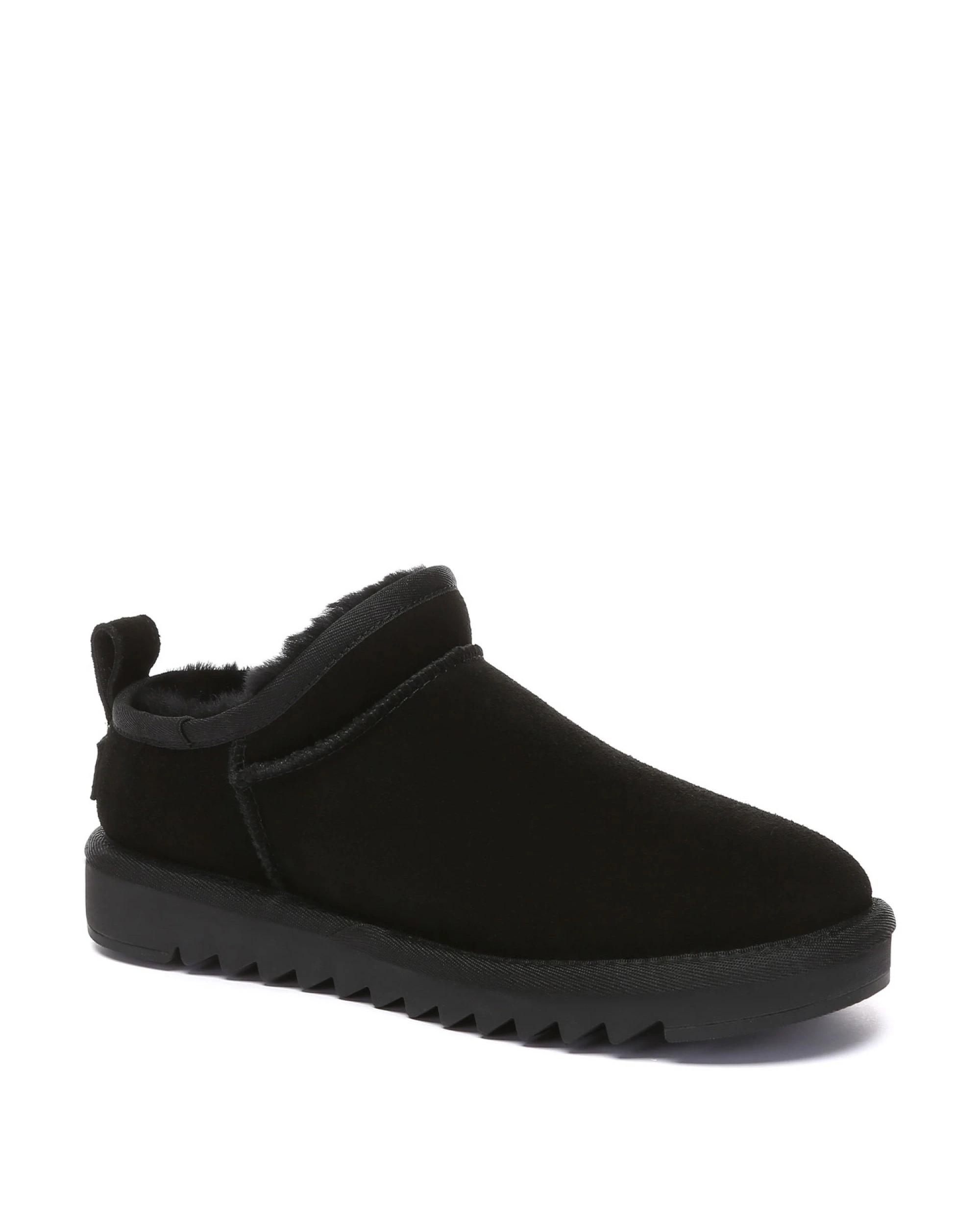 2 Australian Shepherd UGG Unisex Nano Classic Boots BLACK, 2 of 5