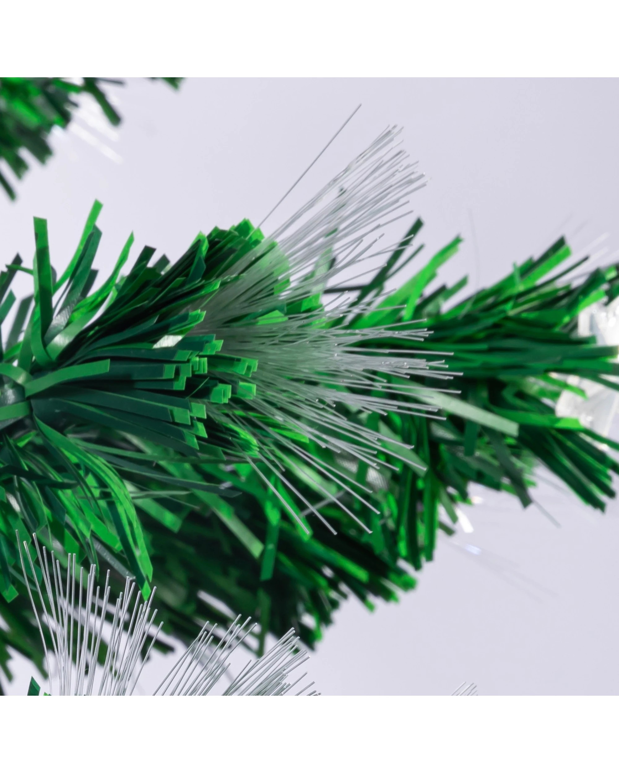 8 Christabelle 2.4m Enchanted Pre Lit Fibre Optic Christmas Tree Stars, 8 of 10