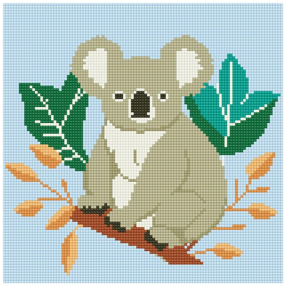 2 Craftsmart Crystal Canvas 28x28 Koala, 2 of 2