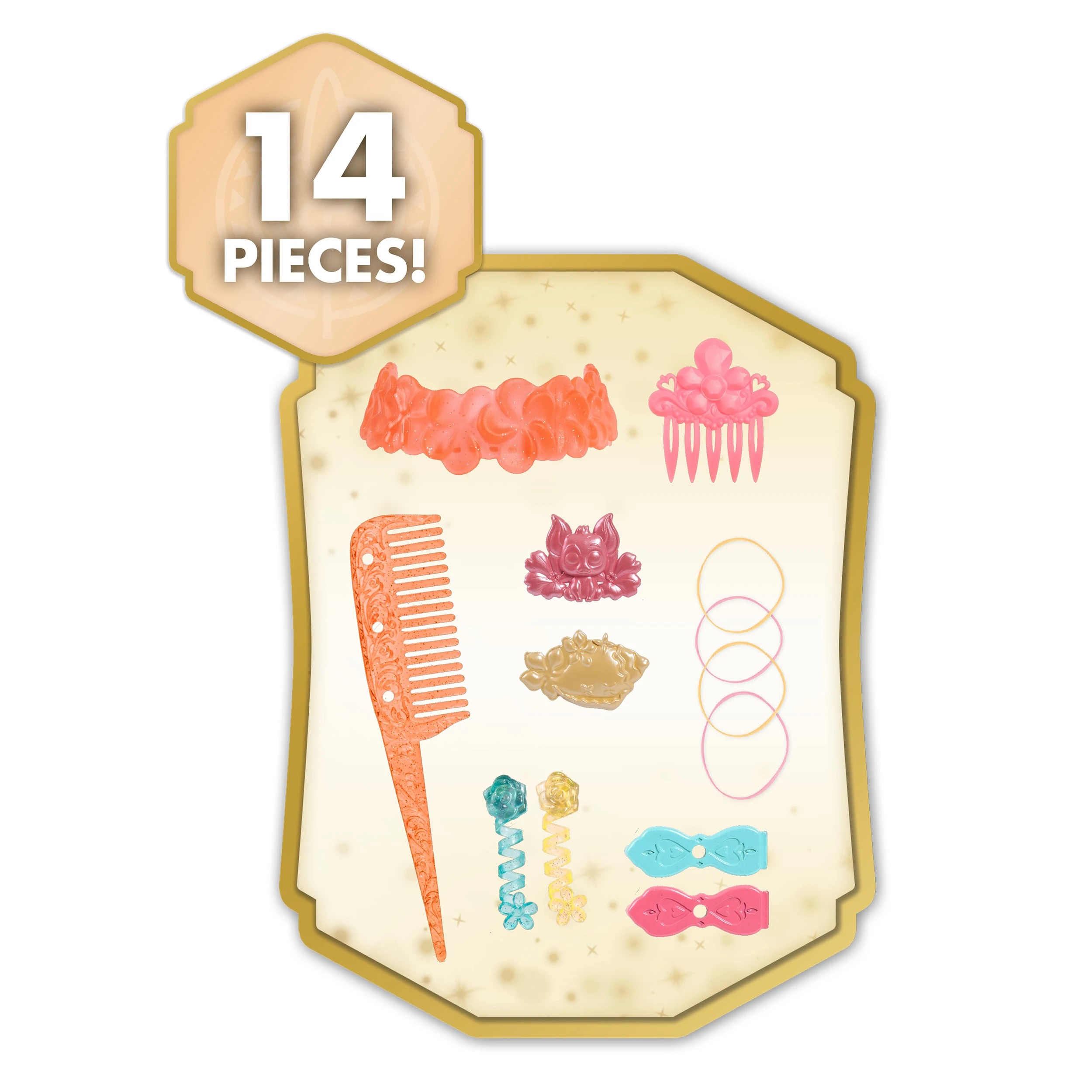 4 14 Piece Disney Princess Moana Styling Head, 4 of 6