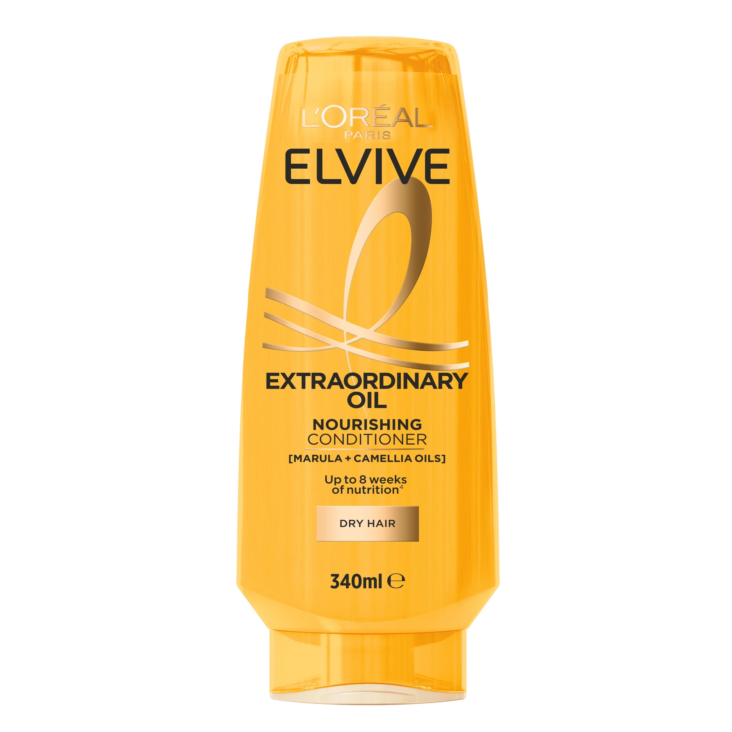 1 L'Oreal Paris Elvive Extraordinary Oil Nourishing Conditioner 340ml - Marula and Camellia Oil, 1 of 4