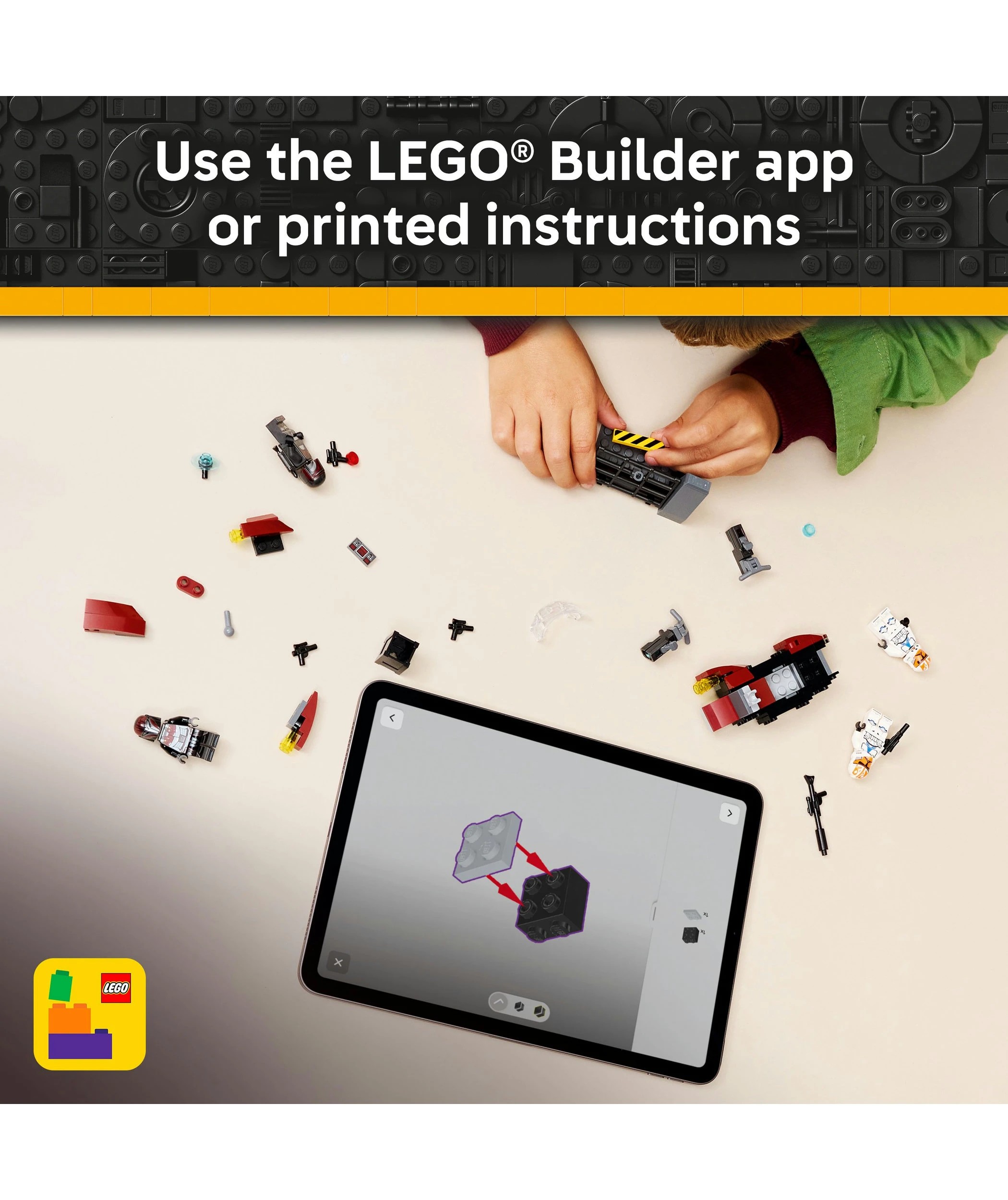 7 LEGO Star Wars Siege of Mandalore Battle Pack 75449, 7 of 10