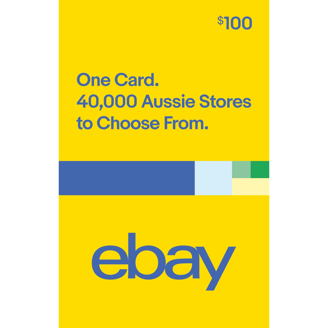 1 eBay $100 Gift Card, 1 of 1