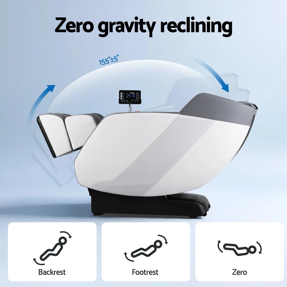 7 Livemor Massage Chair Electric Recliner Double Core Mechanism Massager ROWA - Multi, 7 of 10