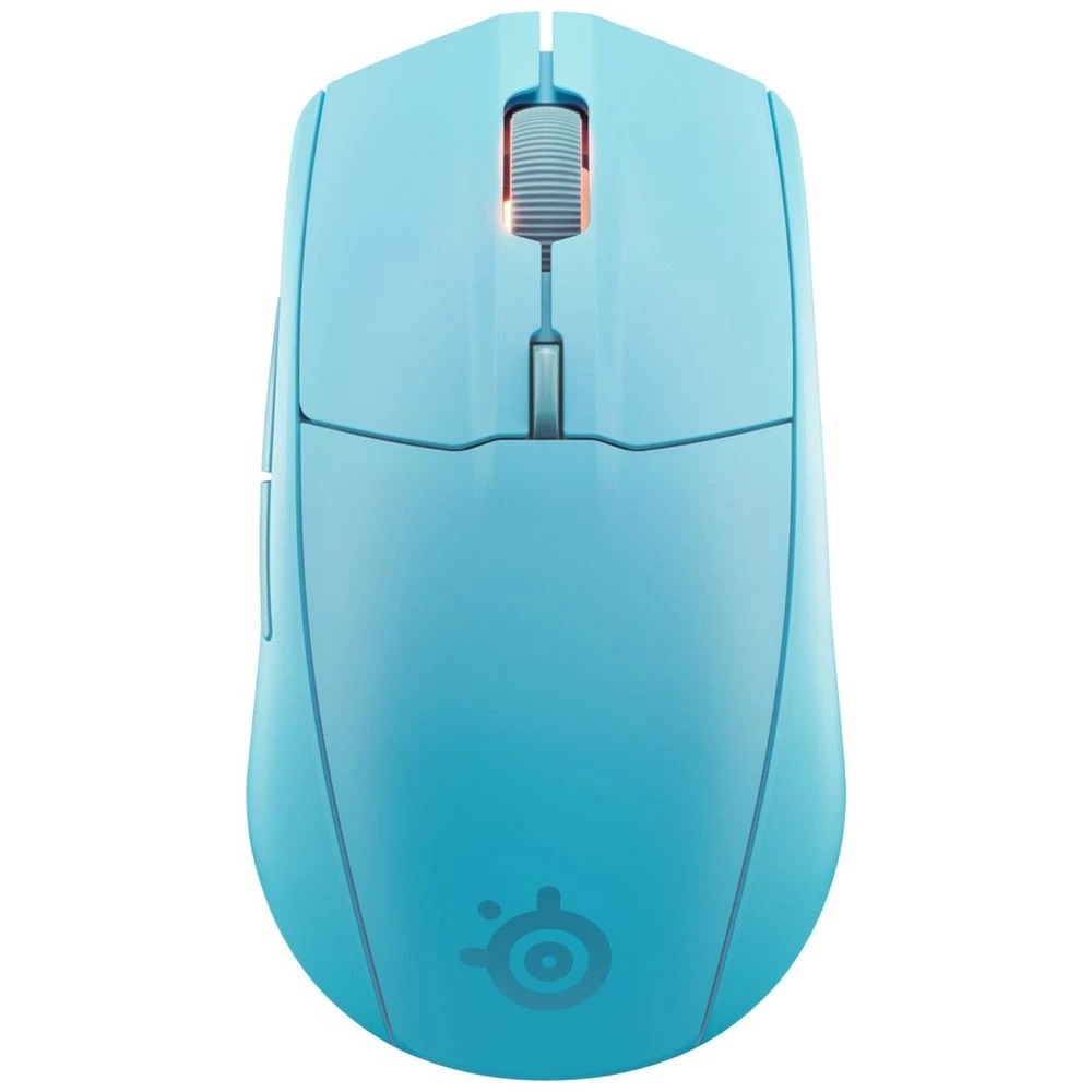 1 SteelSeries Rival 3 Gen 2 Wireless Mouse Aqua, 1 of 5