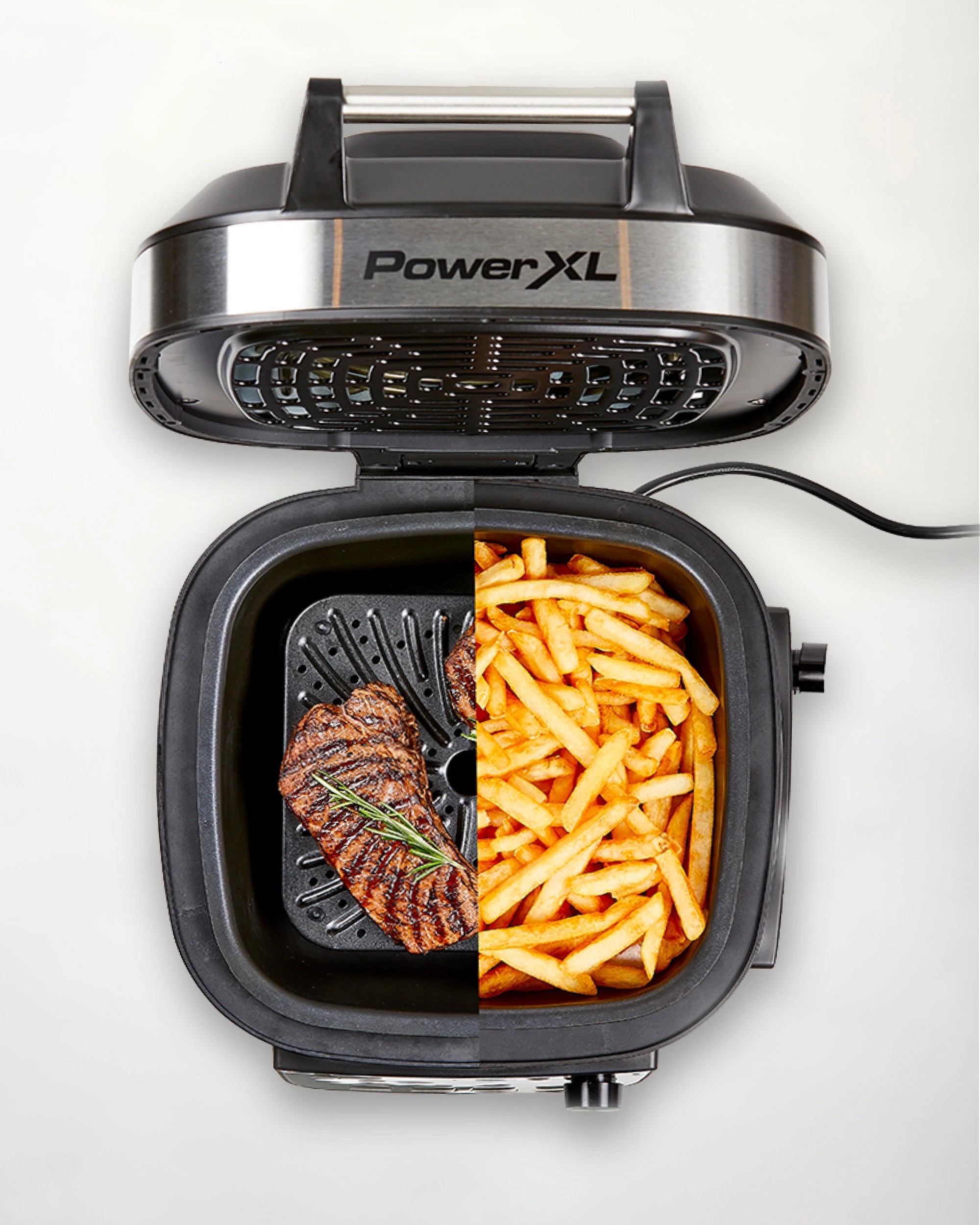 3 PowerXL Grill Air Fryer 12-In-1 Multi-Cooker that Chargrills and Air Frys, 3 of 6