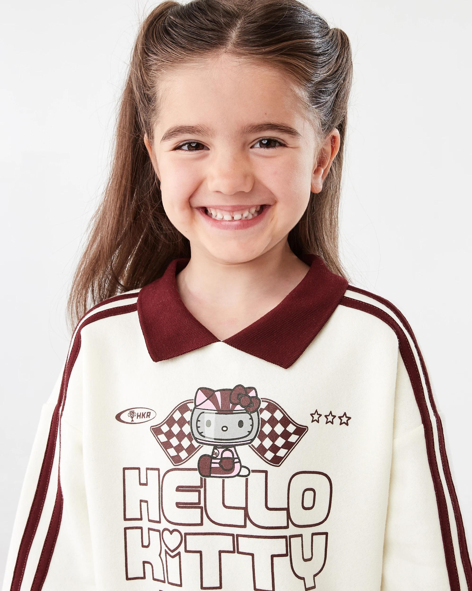 3 Hello Kitty License Oversized Crew Neck Sweatshirt Hk, 3 of 8