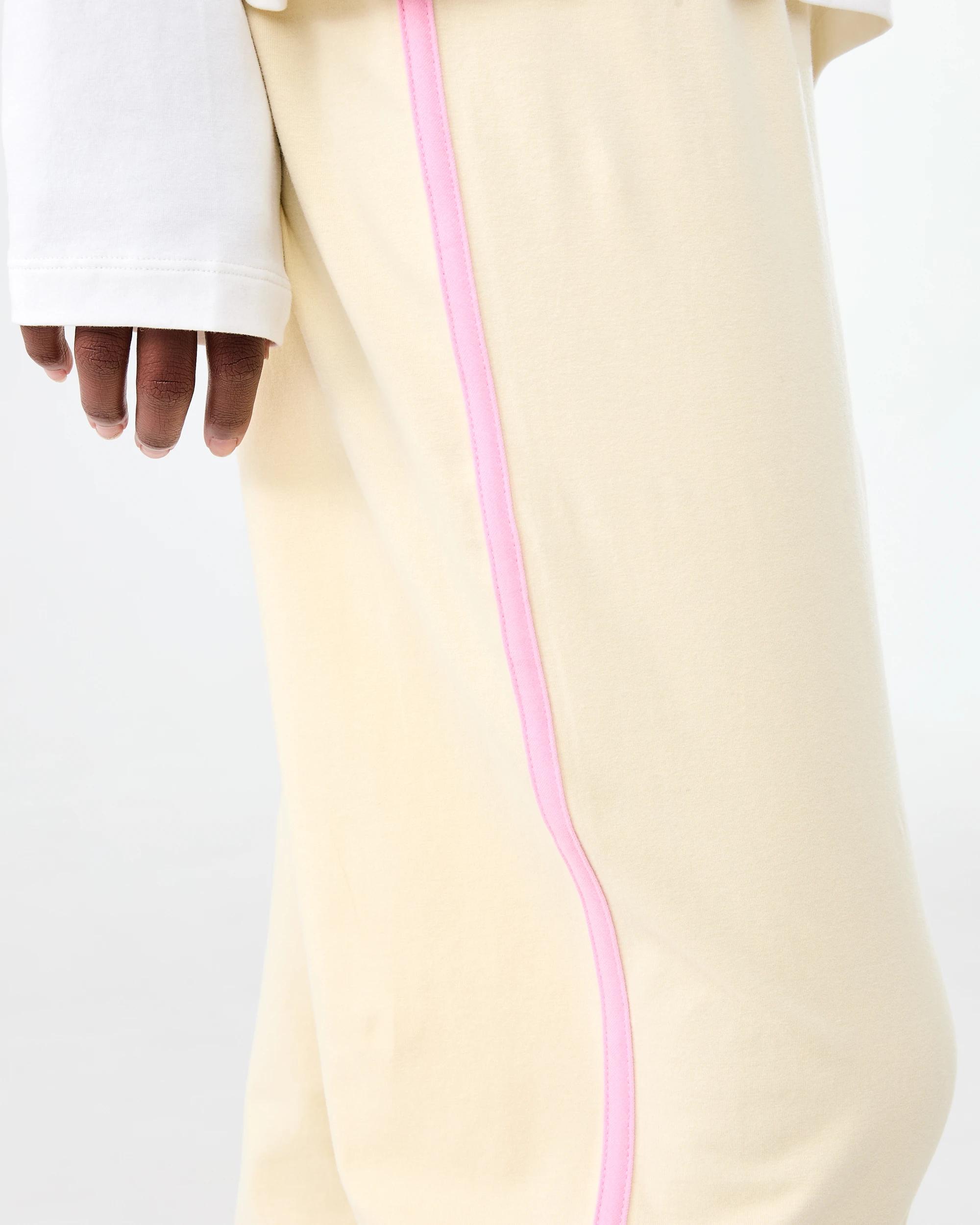 6 Lounge Pyjama Set Wht Stmp, 6 of 7