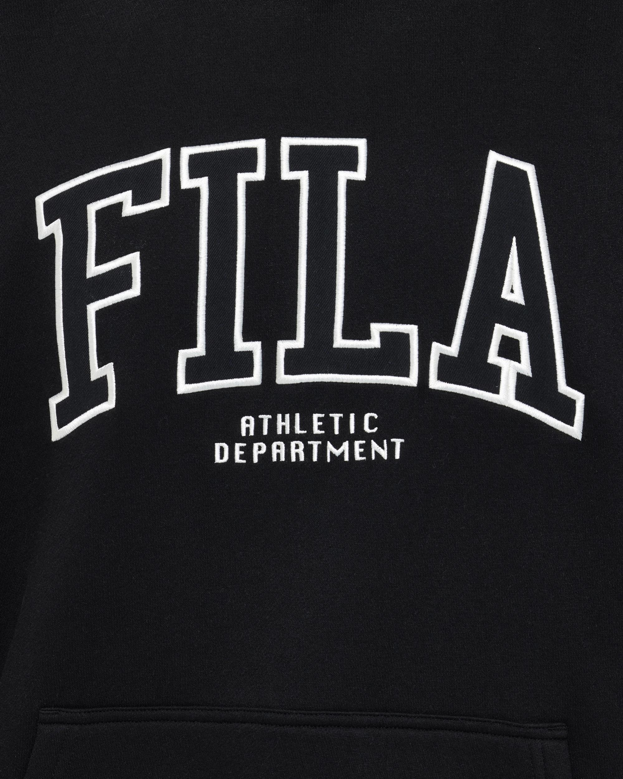 5 Fila Plus Fleece Hoodie BLACK, 5 of 7