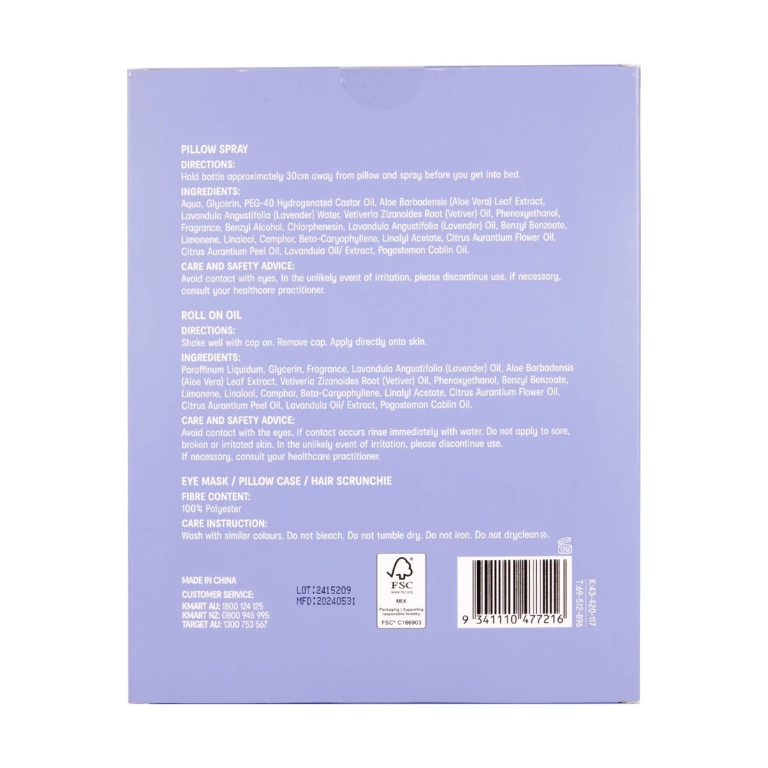 10 OXX Bodycare Sleep Gift Pack, 10 of 10