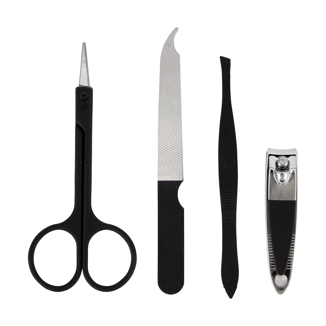 4 OXX Cosmetics 4 Piece Manicure Set - Black, 4 of 9