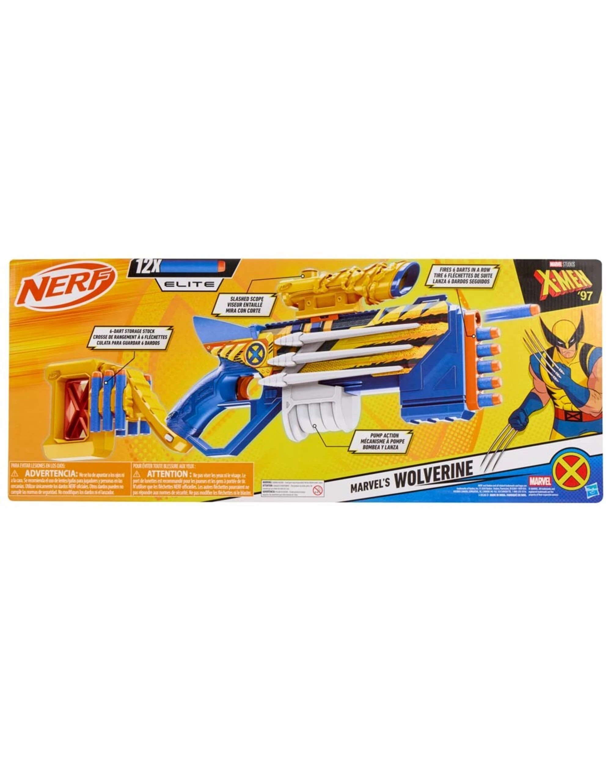 3 Marvel - Wolverine Nerf Blaster, 3 of 5