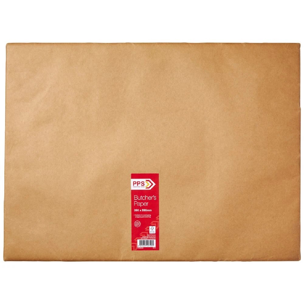 1 PPS 390 x 590mm Butchers Paper 250 Sheet Pack, 1 of 3