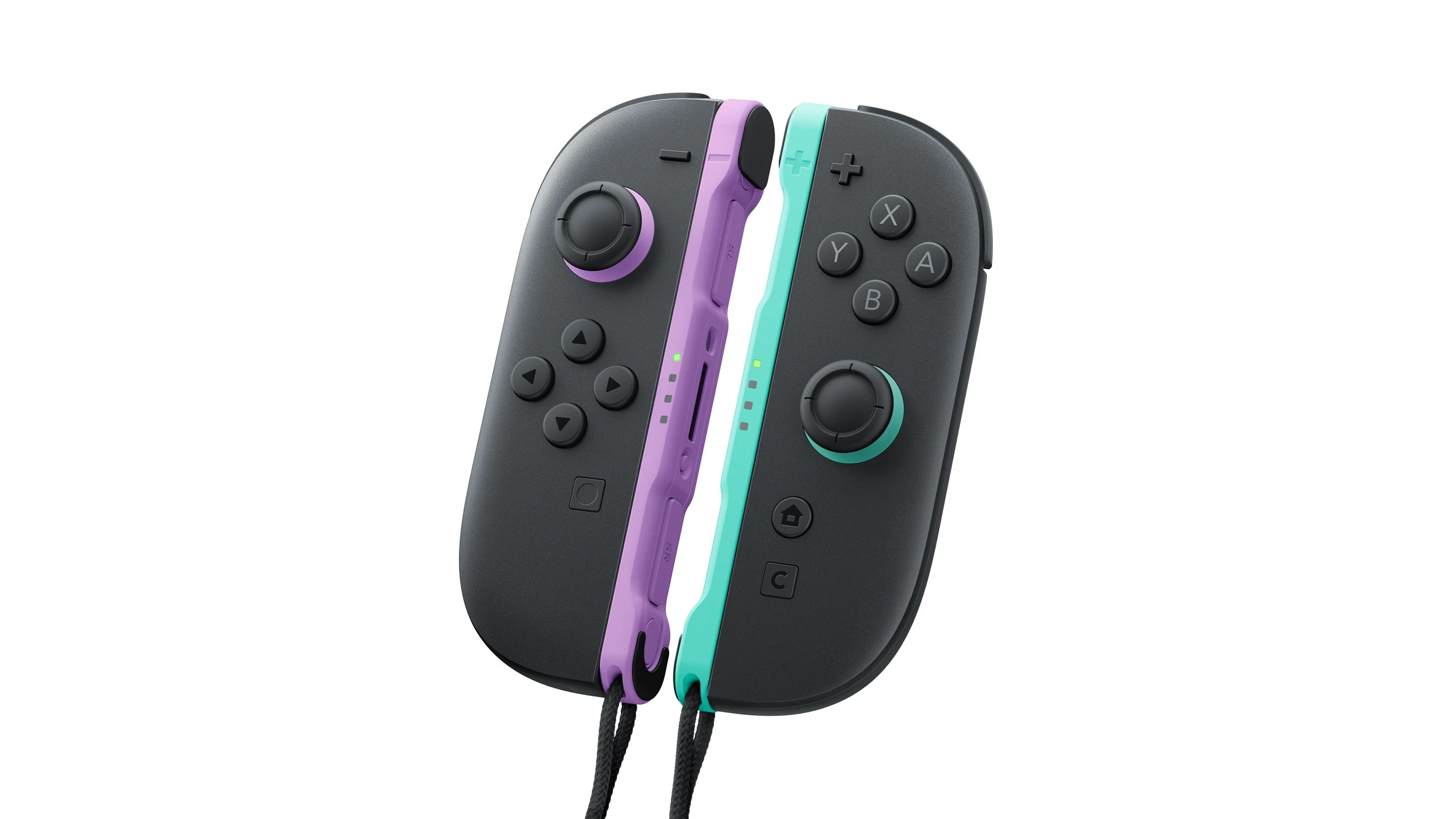 3 Nintendo Joy - Con 2 Pair (Light Purple/Light Green) - Multi, 3 of 4