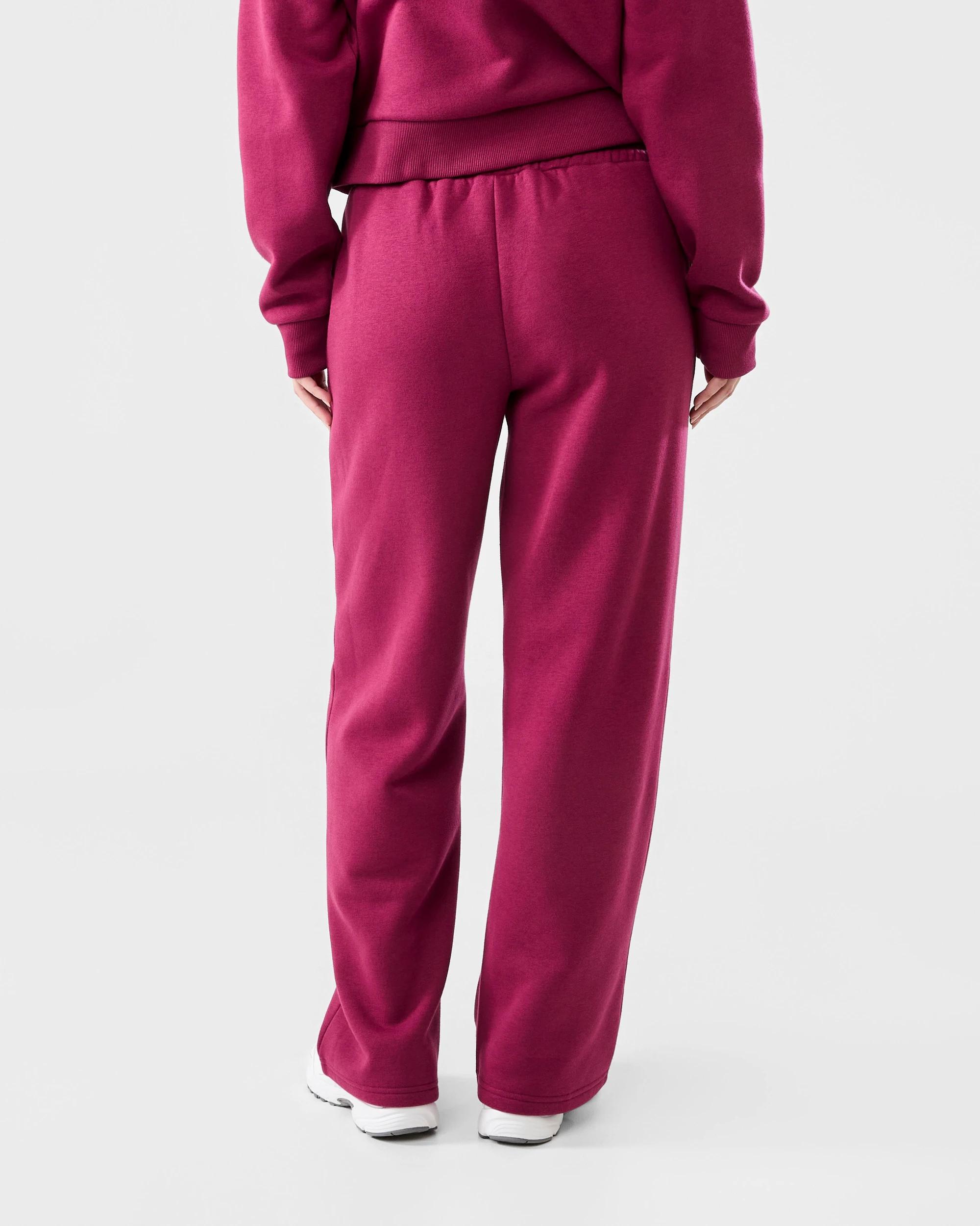 3 Everlast Womens Straight Leg Trackpants Raspberry, 3 of 5
