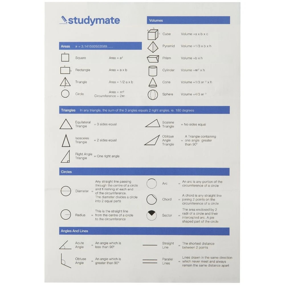 7 Studymate Tin Maths Set 9 Piece, 7 of 10