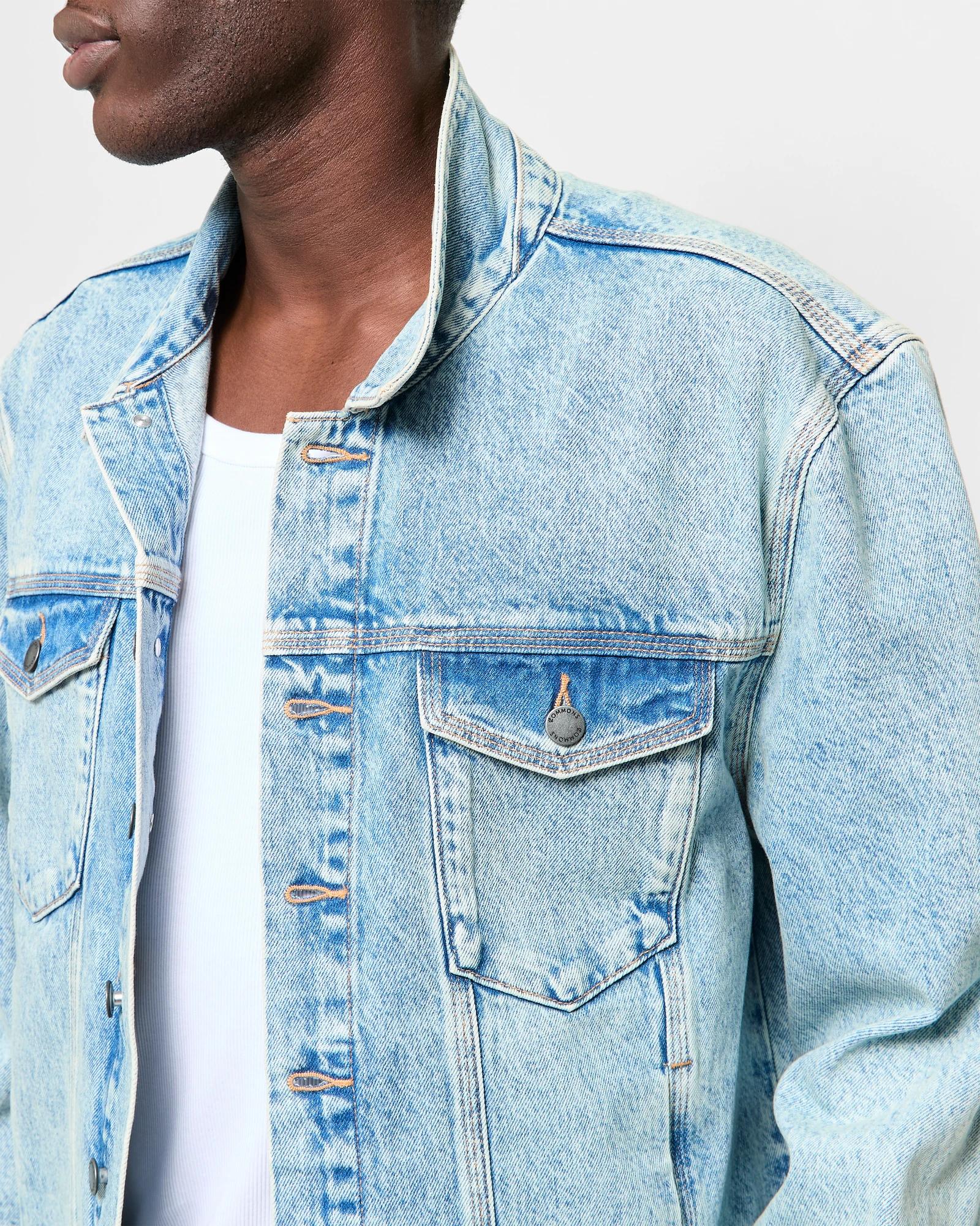 5 Long Sleeve Denim Jacket - Commons DENIM BLUE, 5 of 5