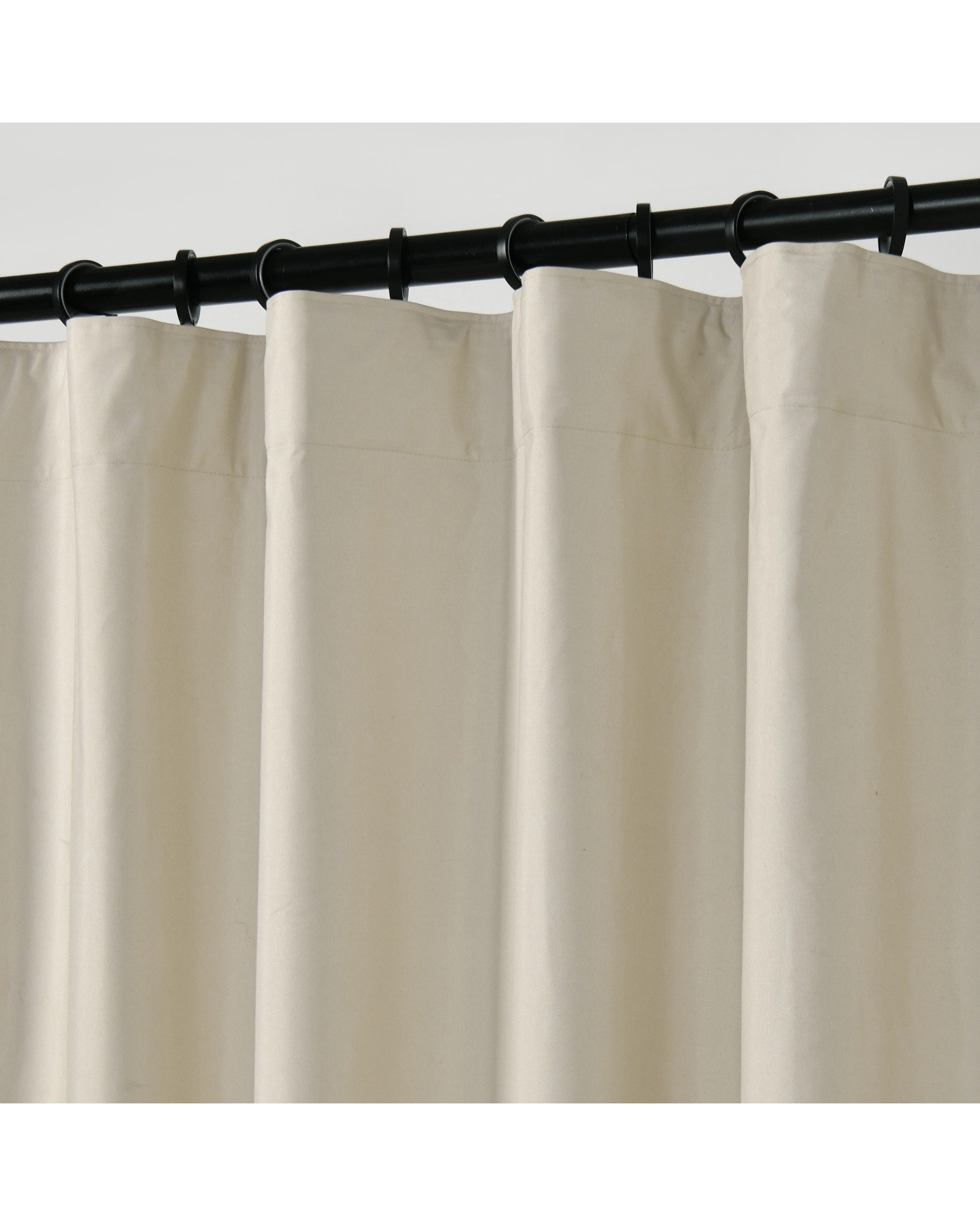3 Sherwood Home Orlando Blockout Multi Header Curtain Pair 225x223cm - Sand, 3 of 8