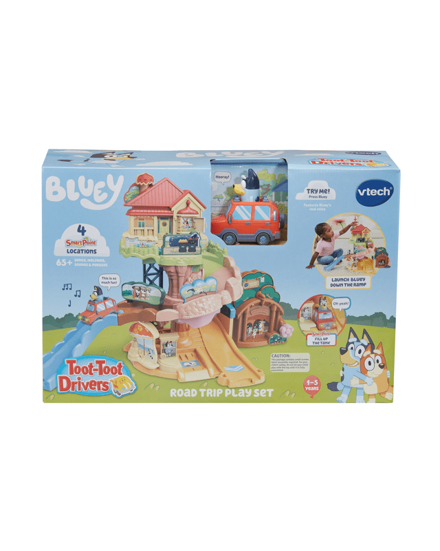 VTech Bluey Toot-Toot Drivers Road Trip Pla