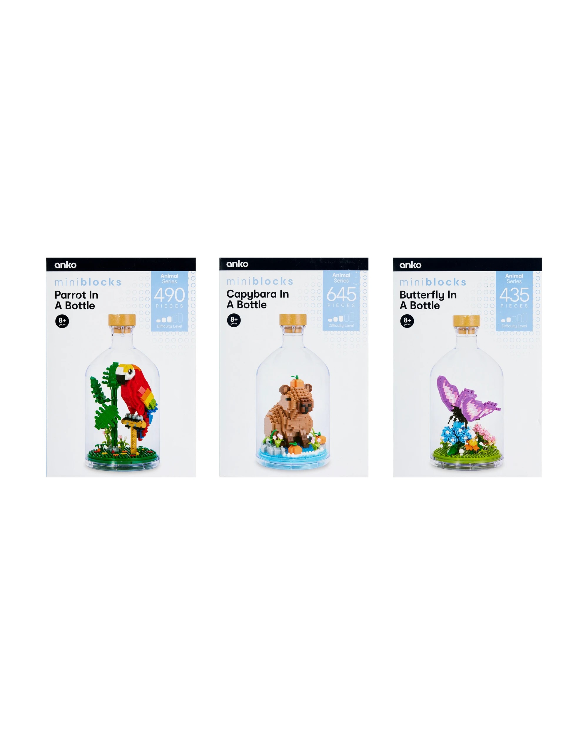 1 Mini Blocks Animals in Bottle - Assorted, 1 of 10
