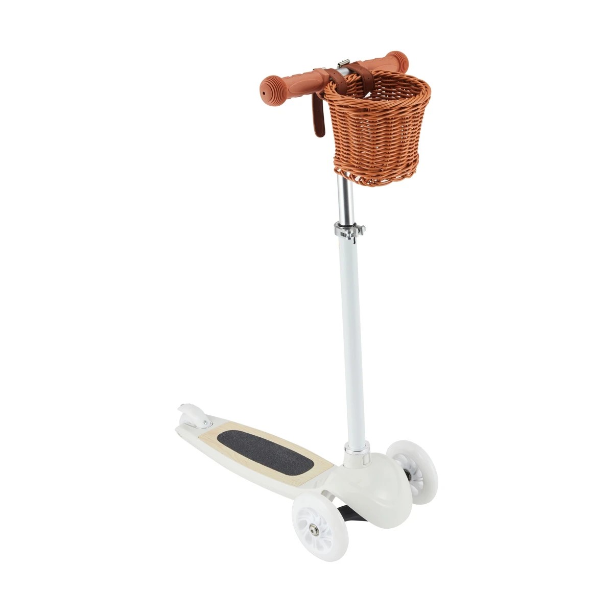 1 Retro Tri Scooter with Basket, 1 of 8